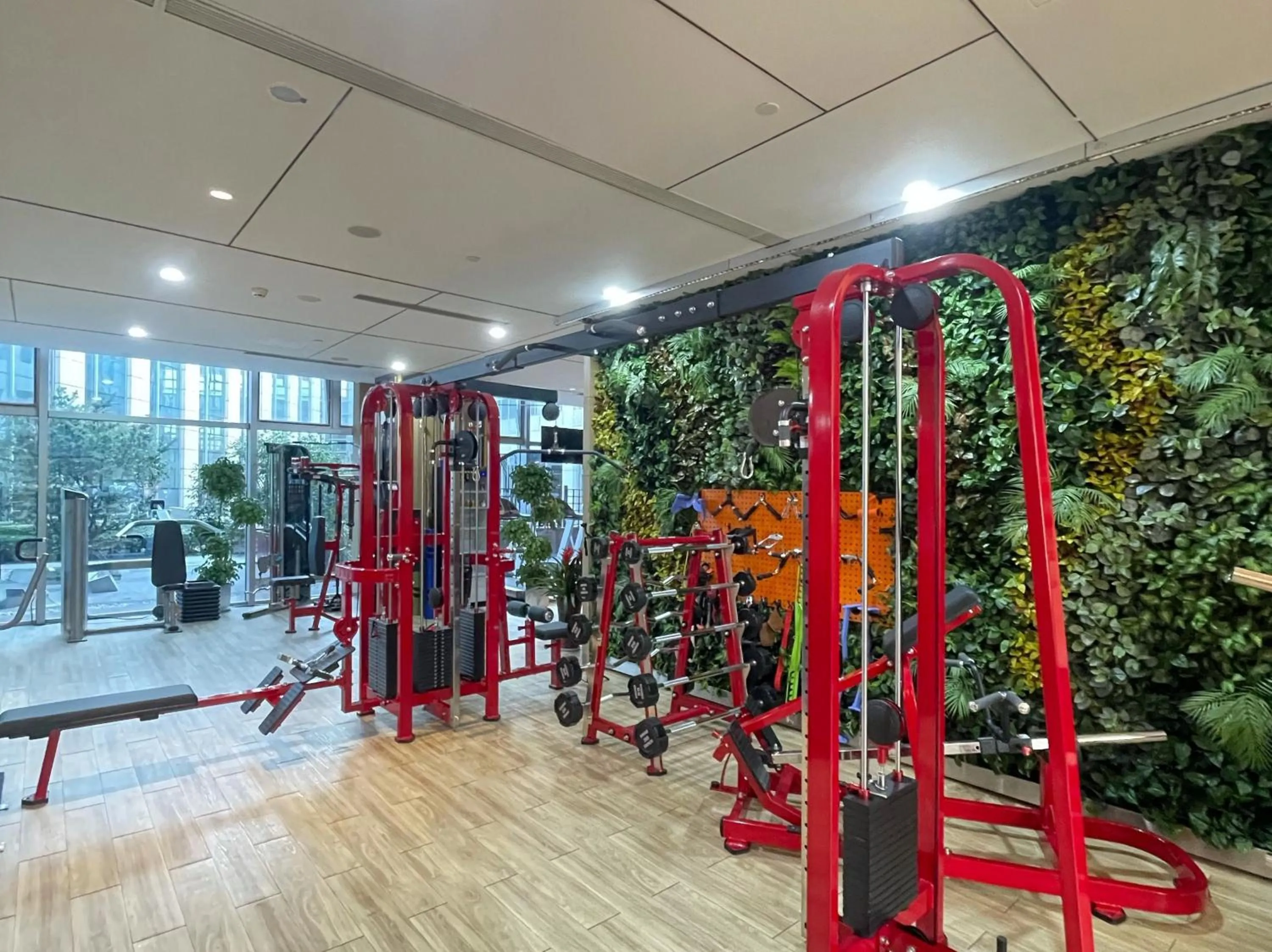 Fitness centre/facilities in Radisson Suzhou