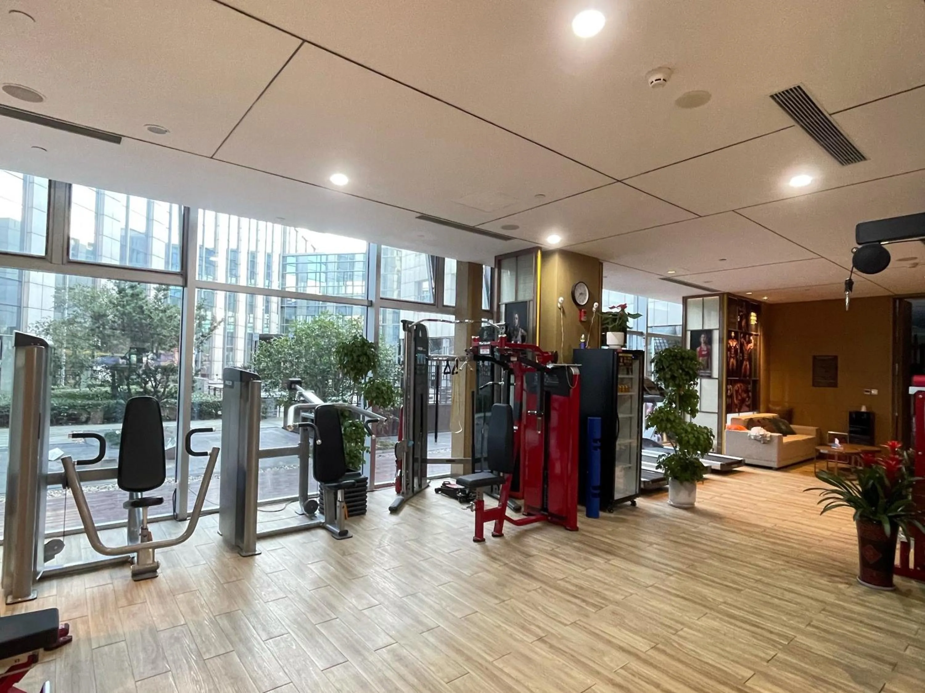 Fitness centre/facilities in Radisson Suzhou