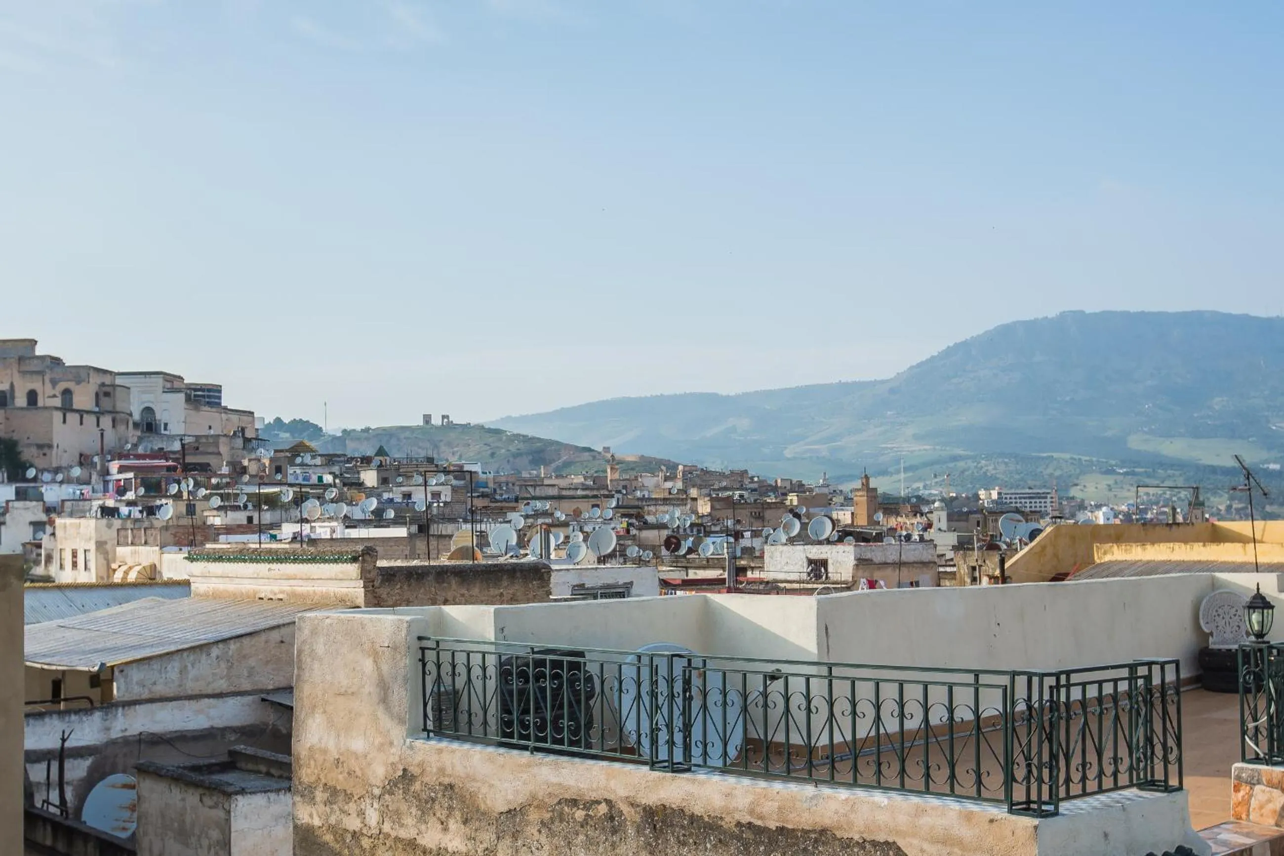 Balcony/Terrace in Riad L'Artiste