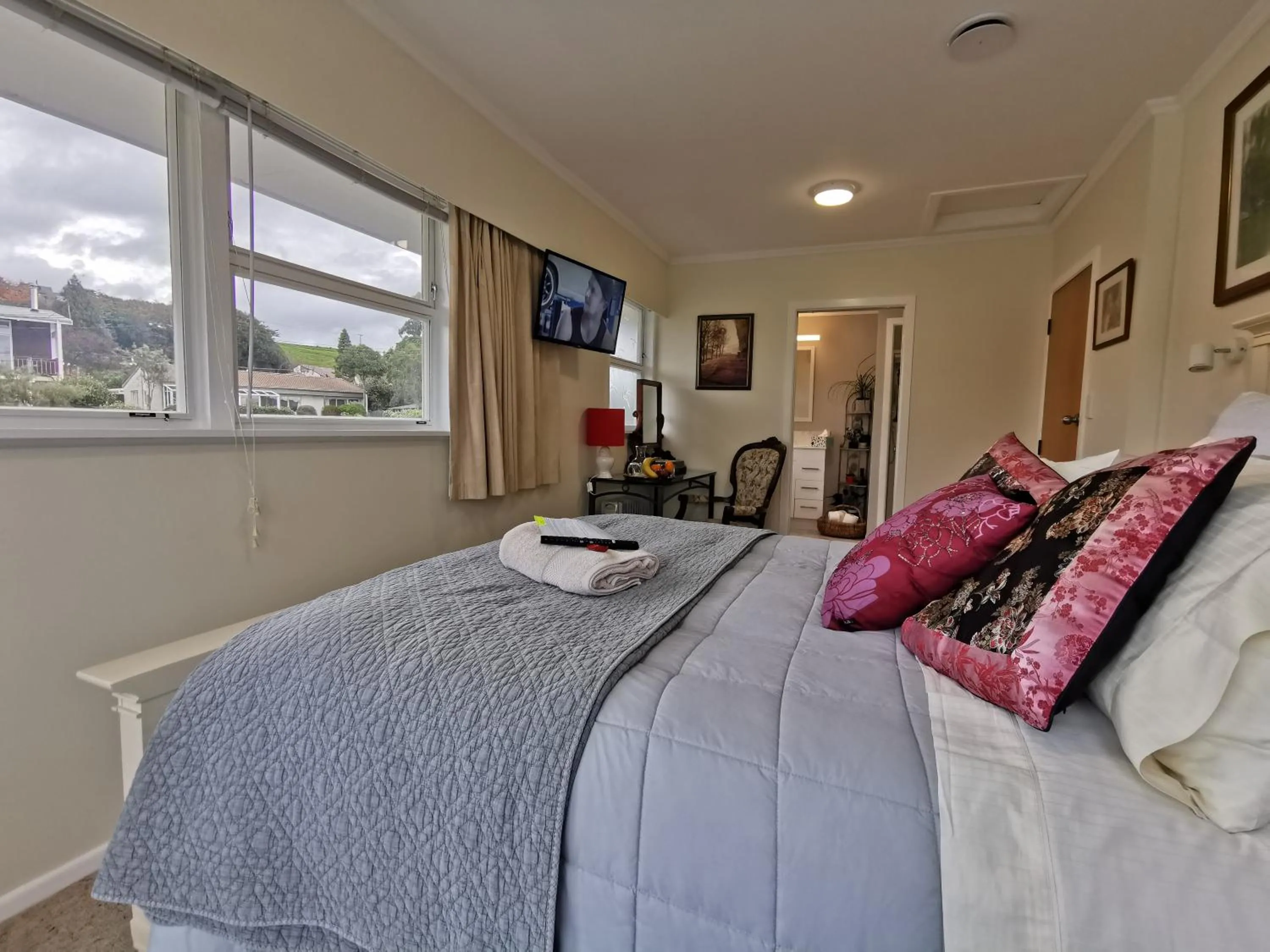 Bedroom, Bed in Geyser Lookout BnB