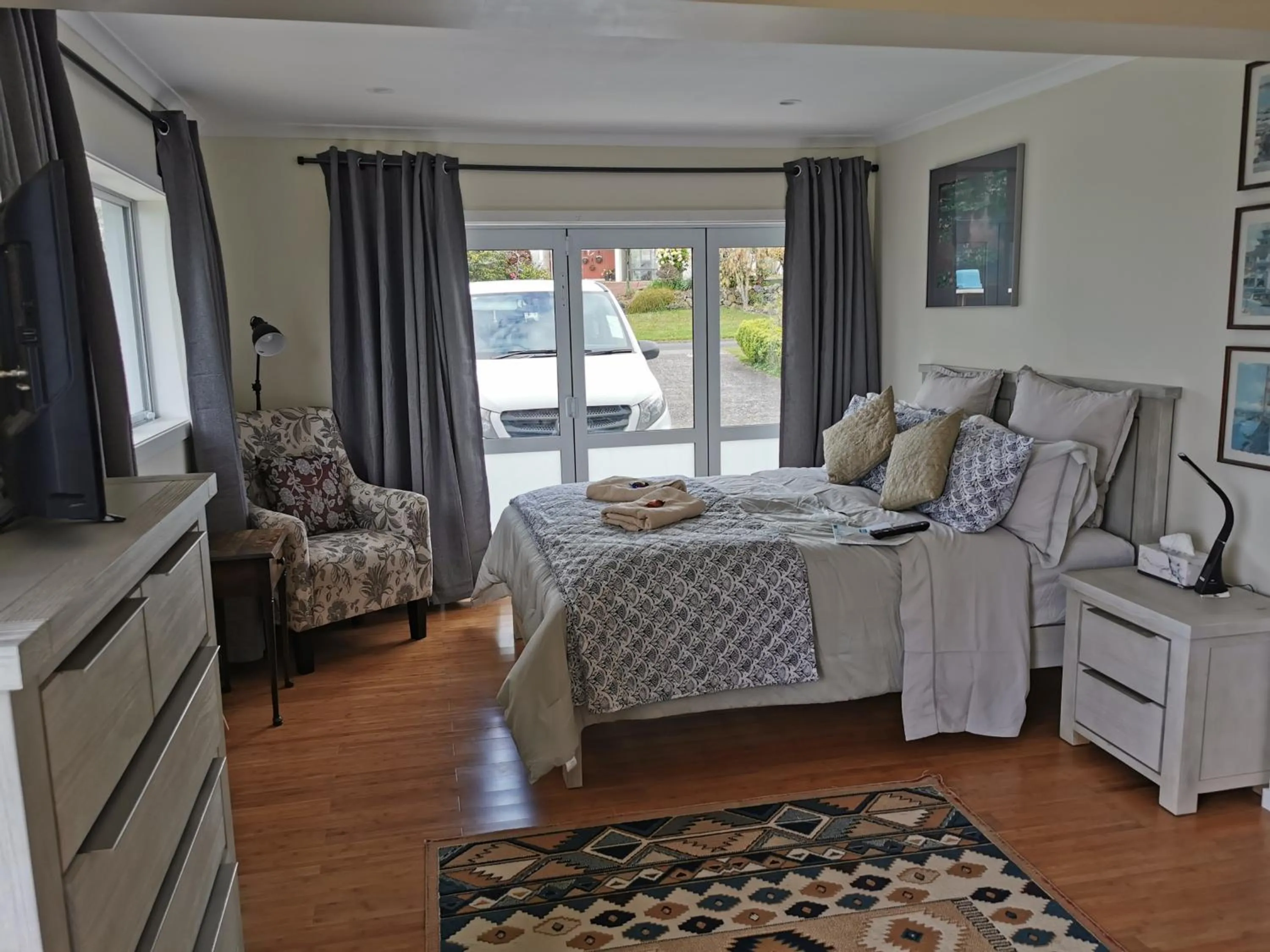 Bedroom in Geyser Lookout BnB