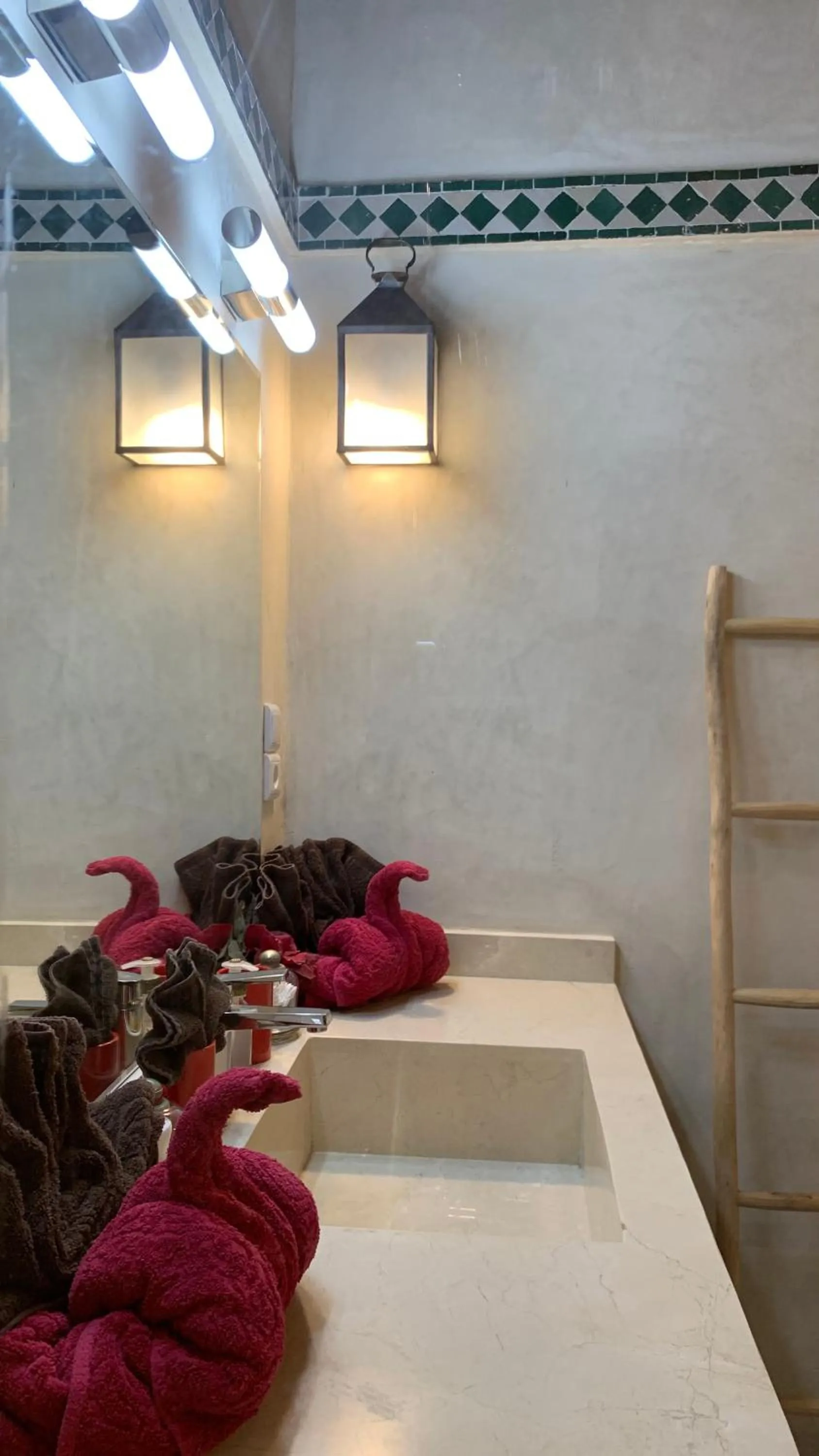 Bathroom in Riad Boussa