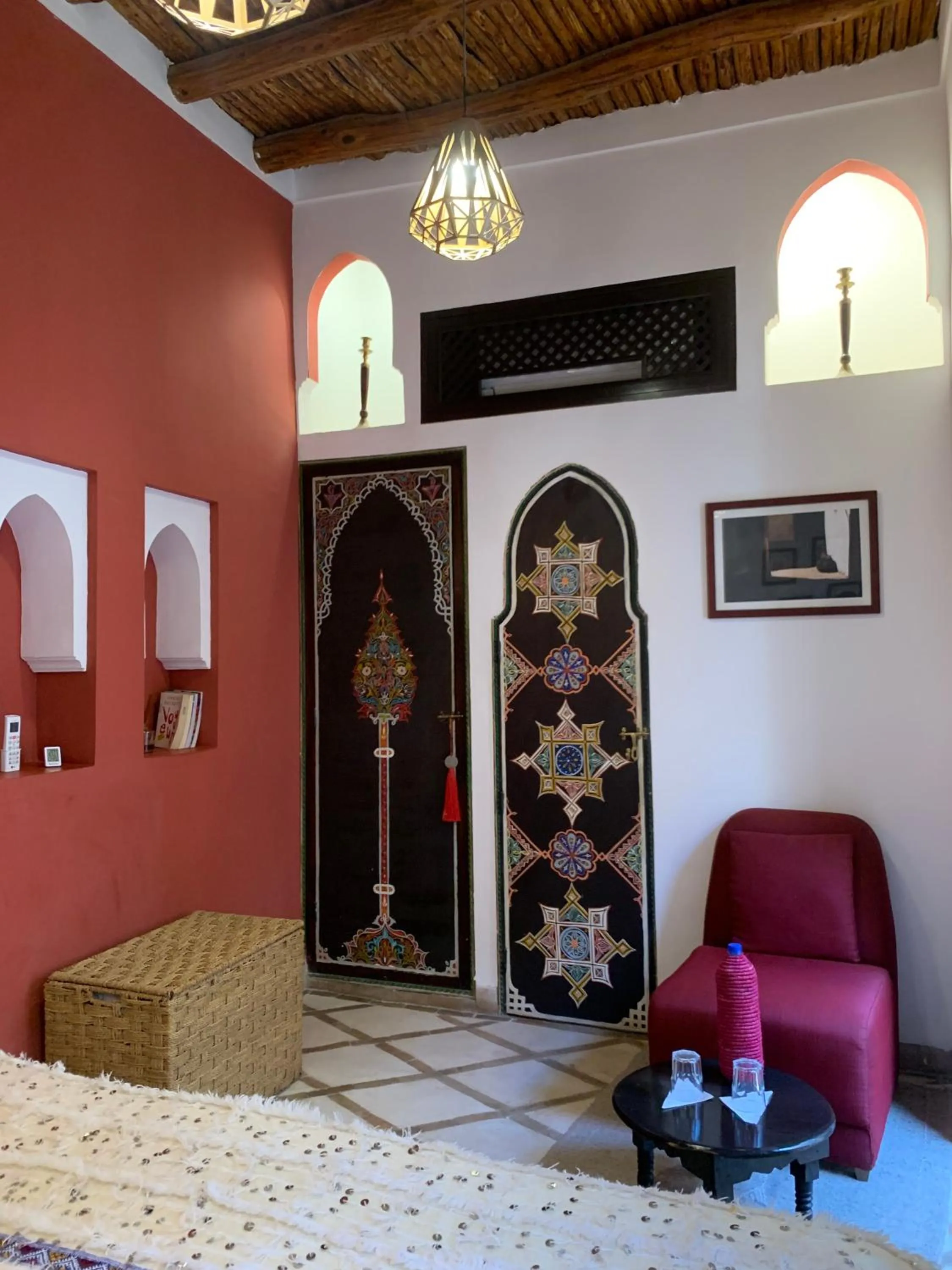 Bedroom in Riad Boussa