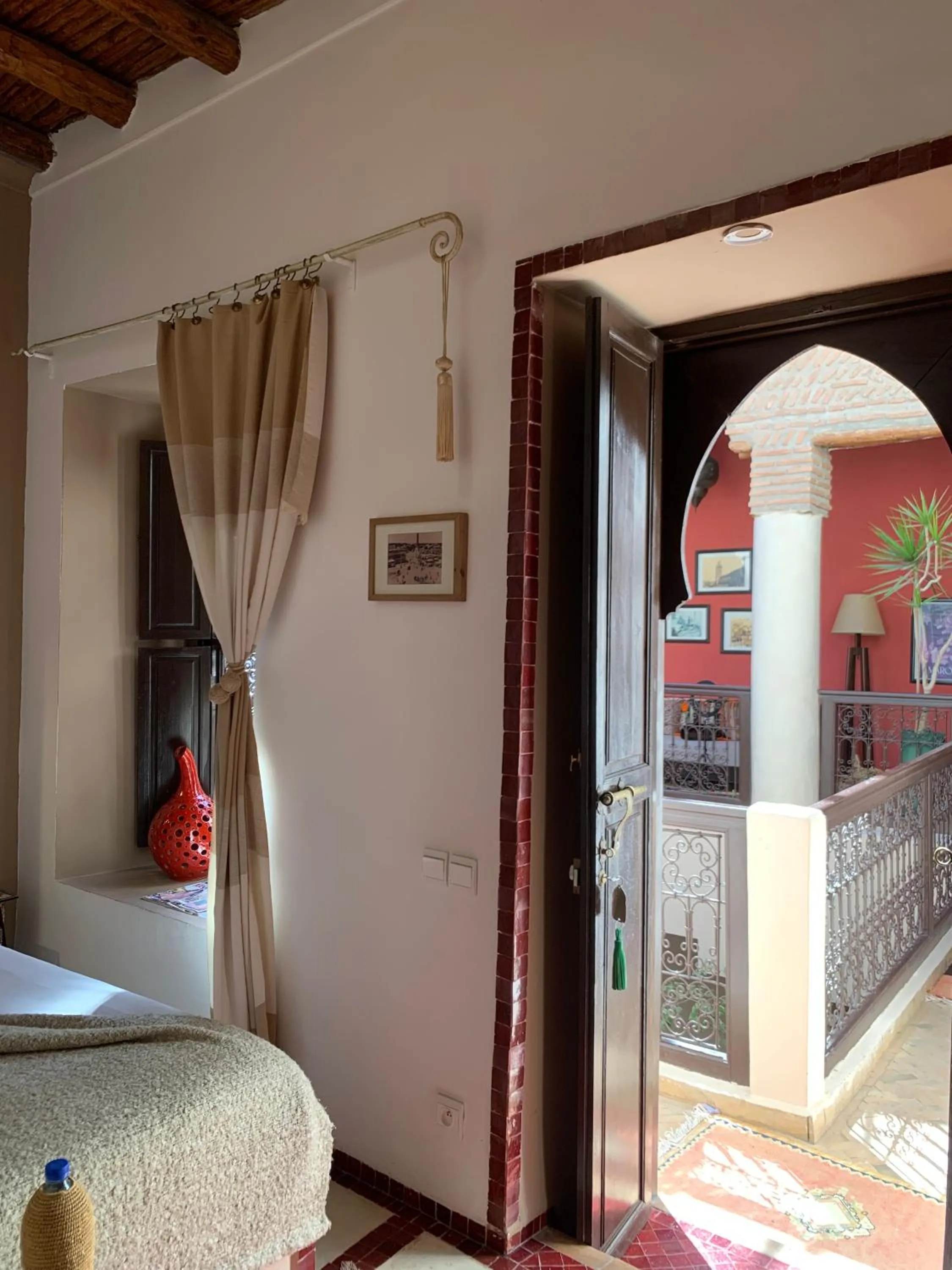 Bedroom, Bed in Riad Boussa