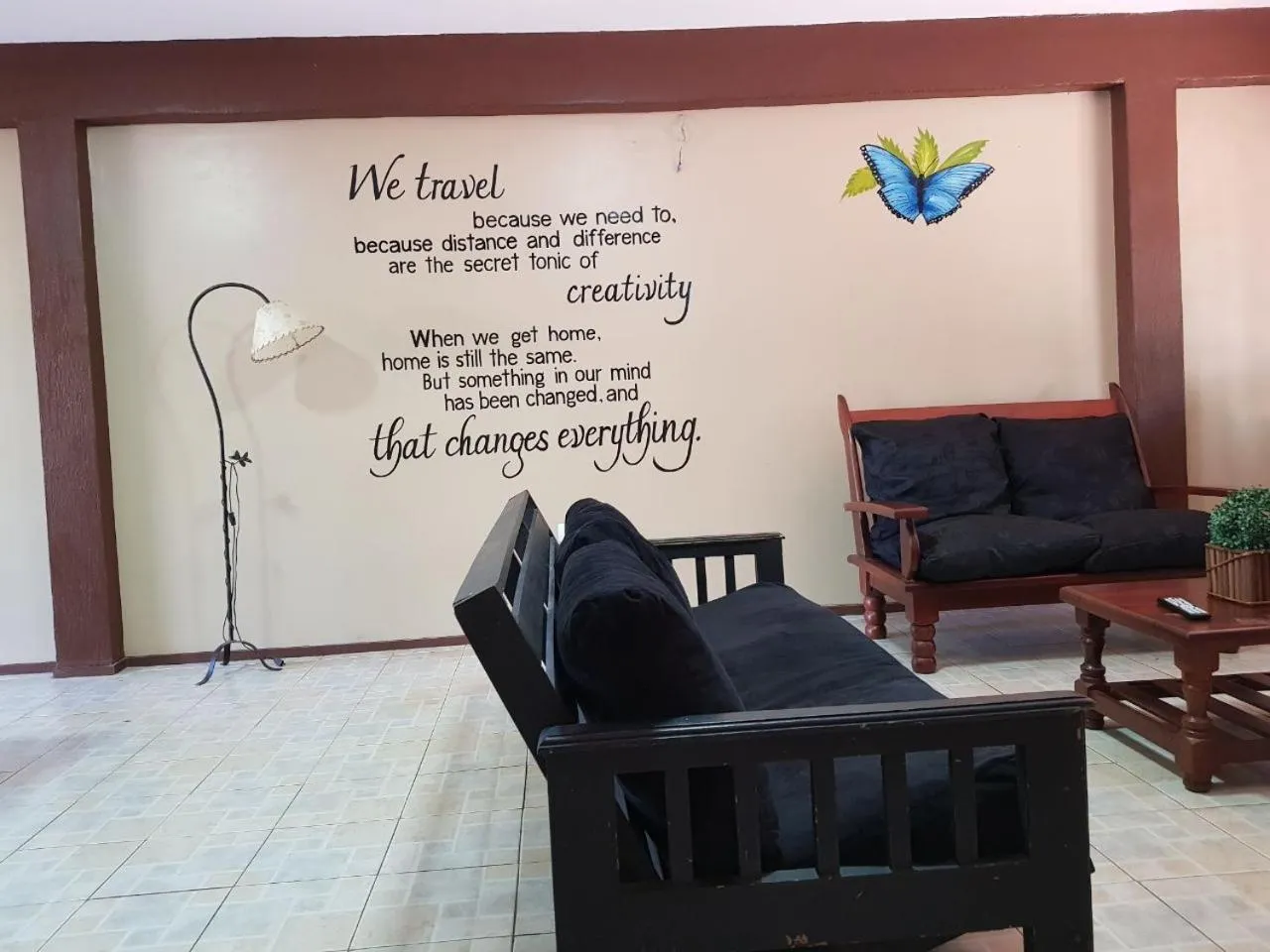 Communal lounge/ TV room in Hostel Park Iguazu