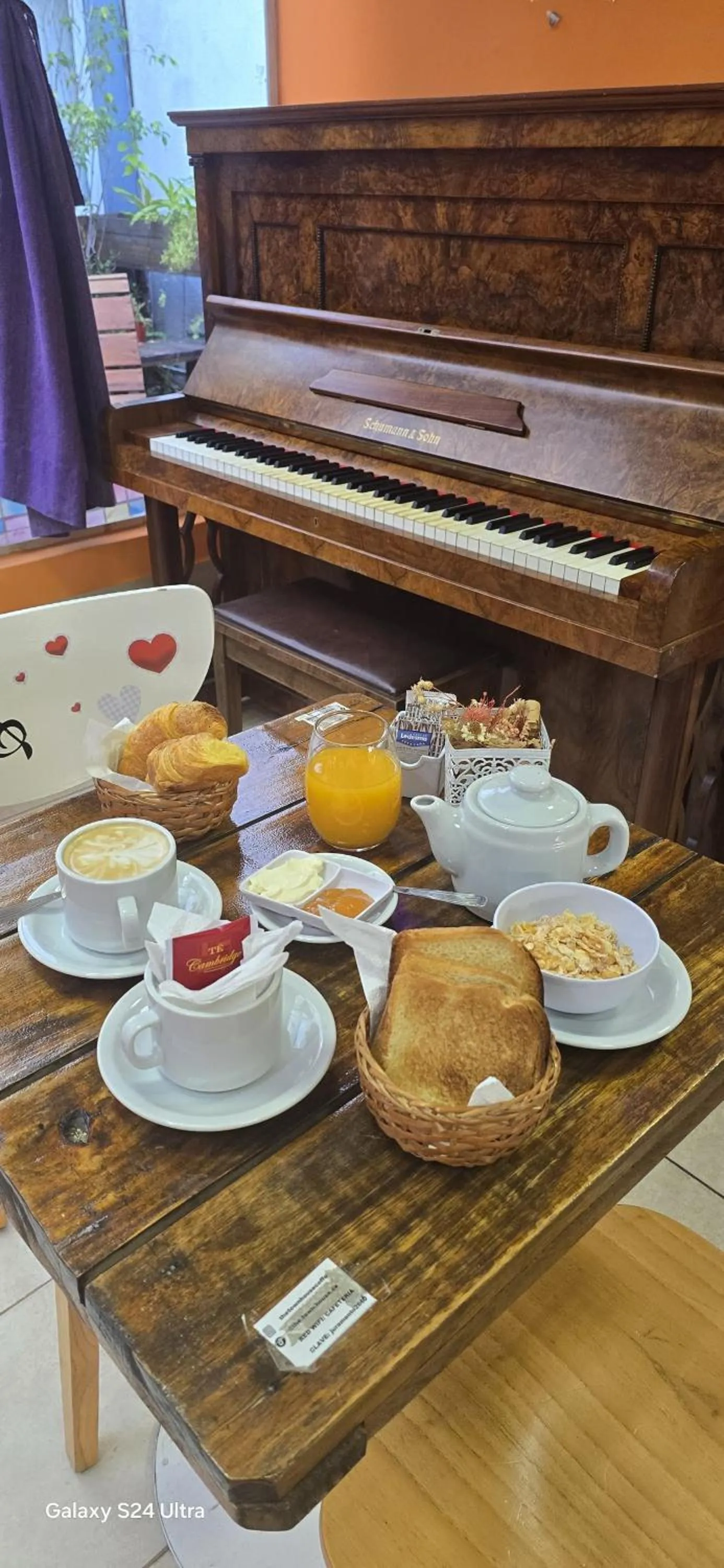 Breakfast in Hotel Juramento