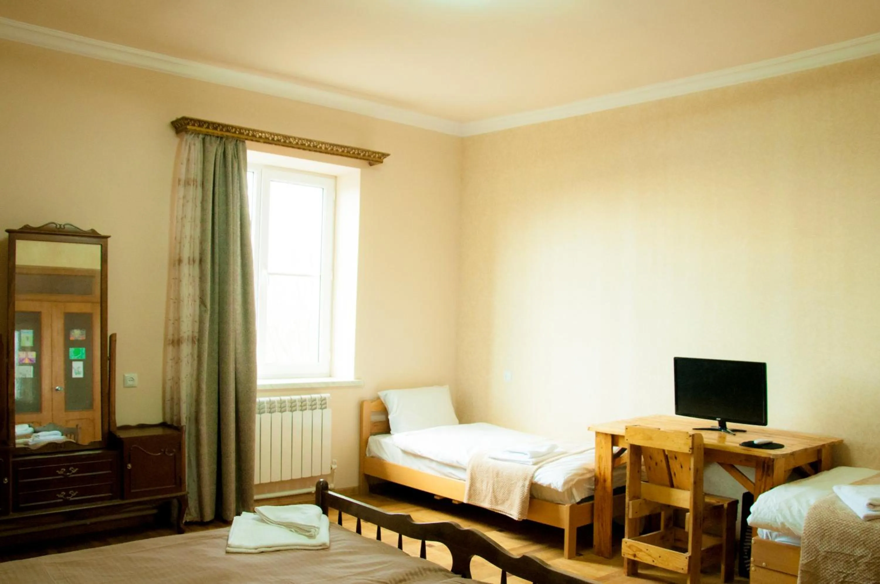 Bed in Azhdahak B&B in Geghashen , Abovyan