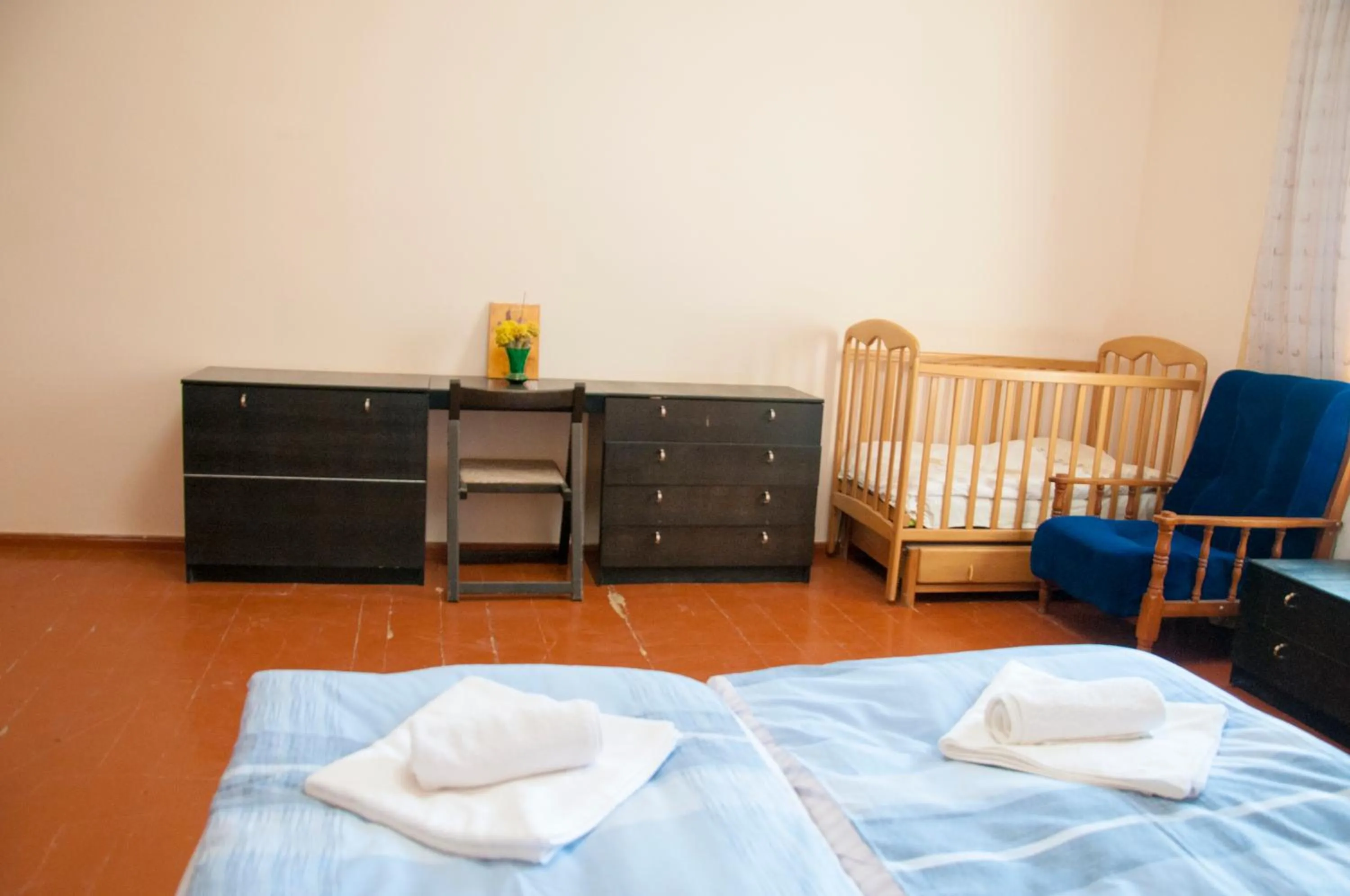 Bed in Azhdahak B&B in Geghashen , Abovyan