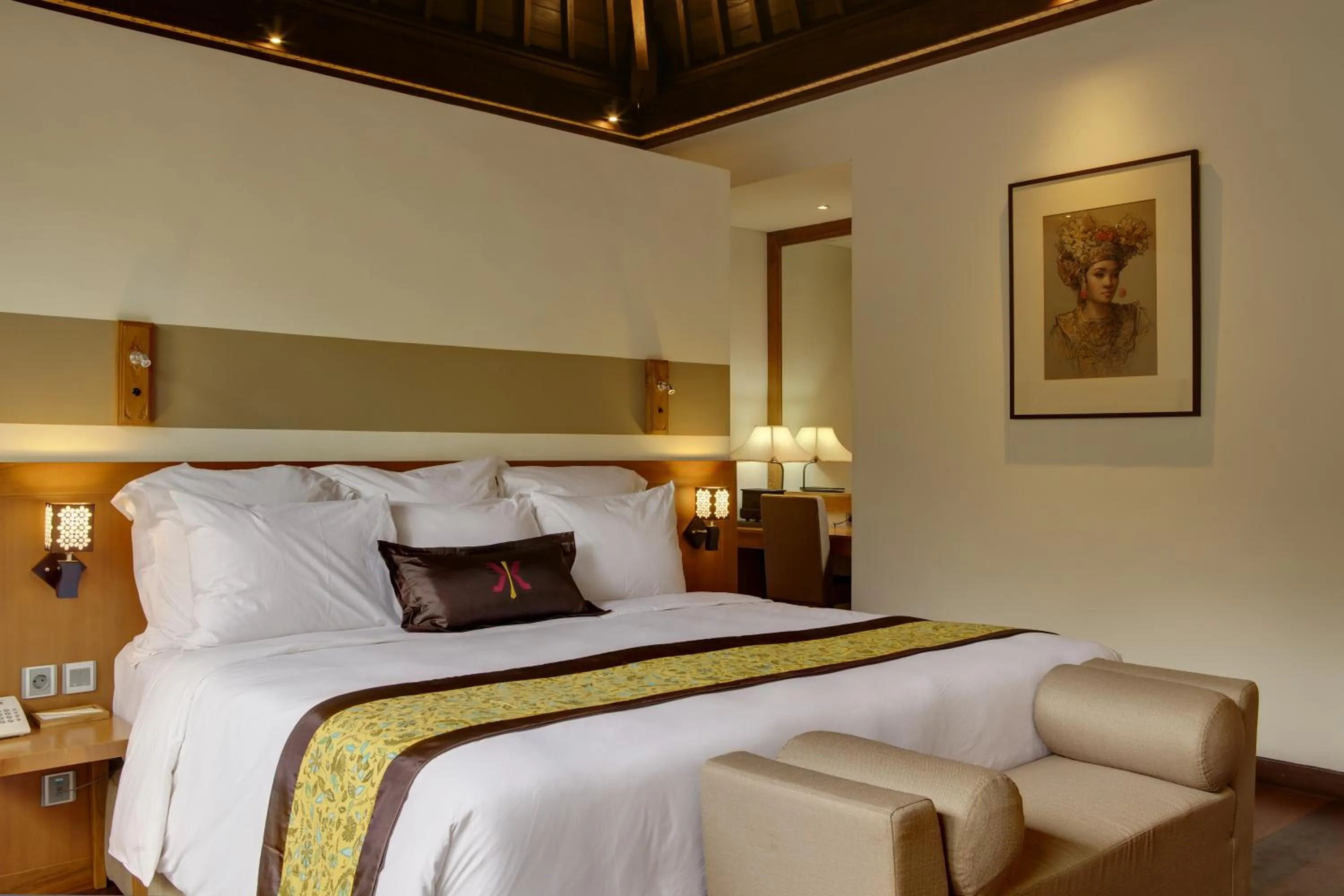 Bedroom, Bed in KoenoKoeni Villa