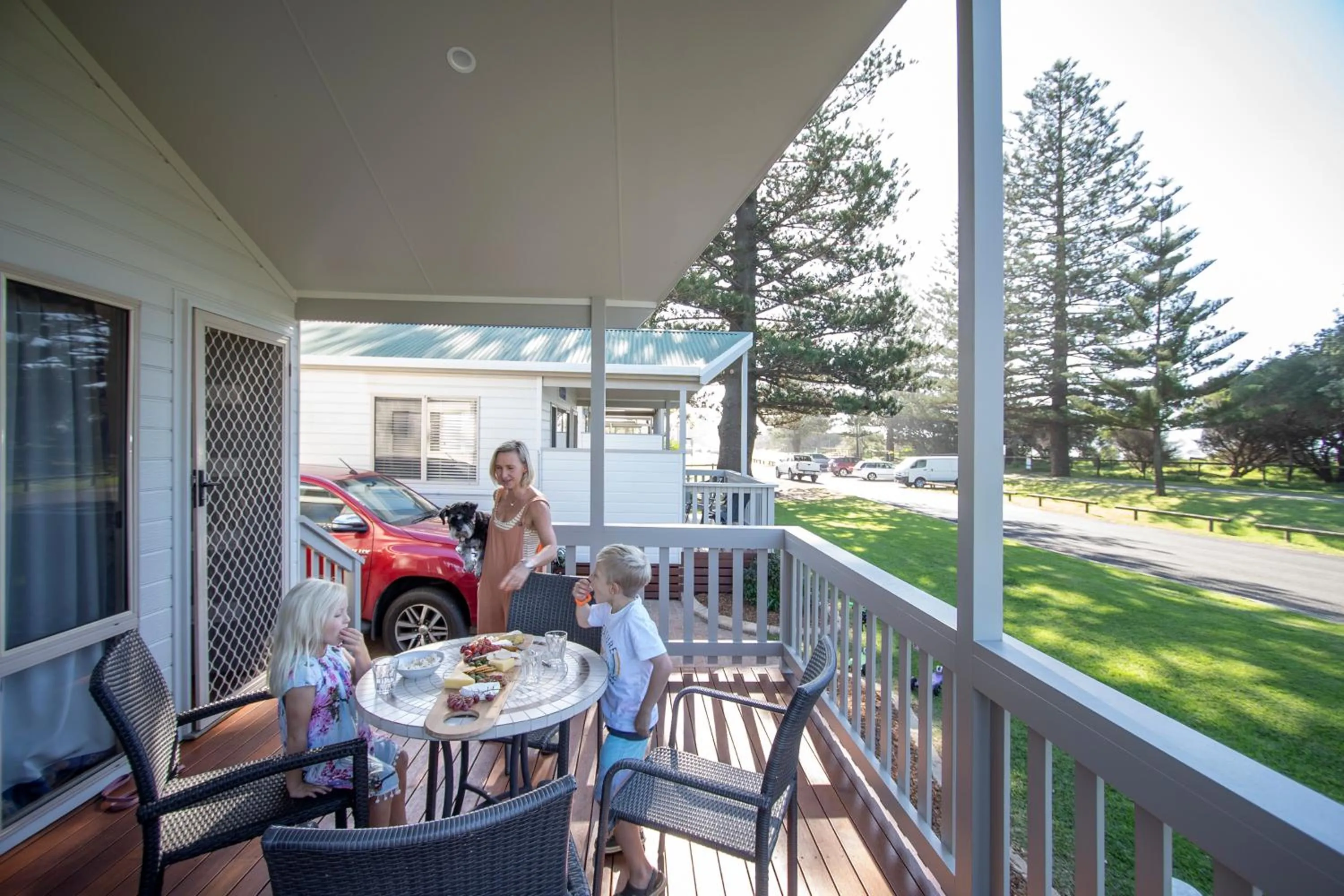 Balcony/Terrace in Werri Beach Holiday Park