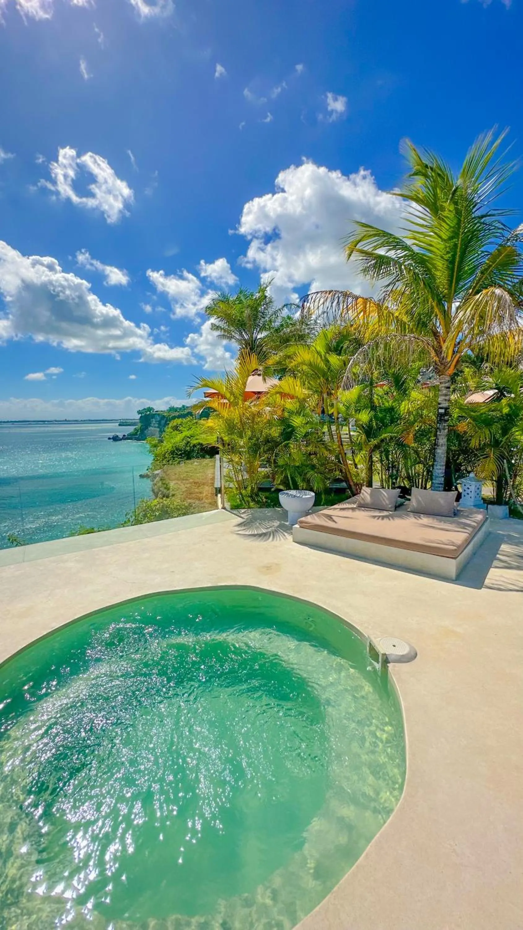 Hot Tub in Biu Biu Resort Bali