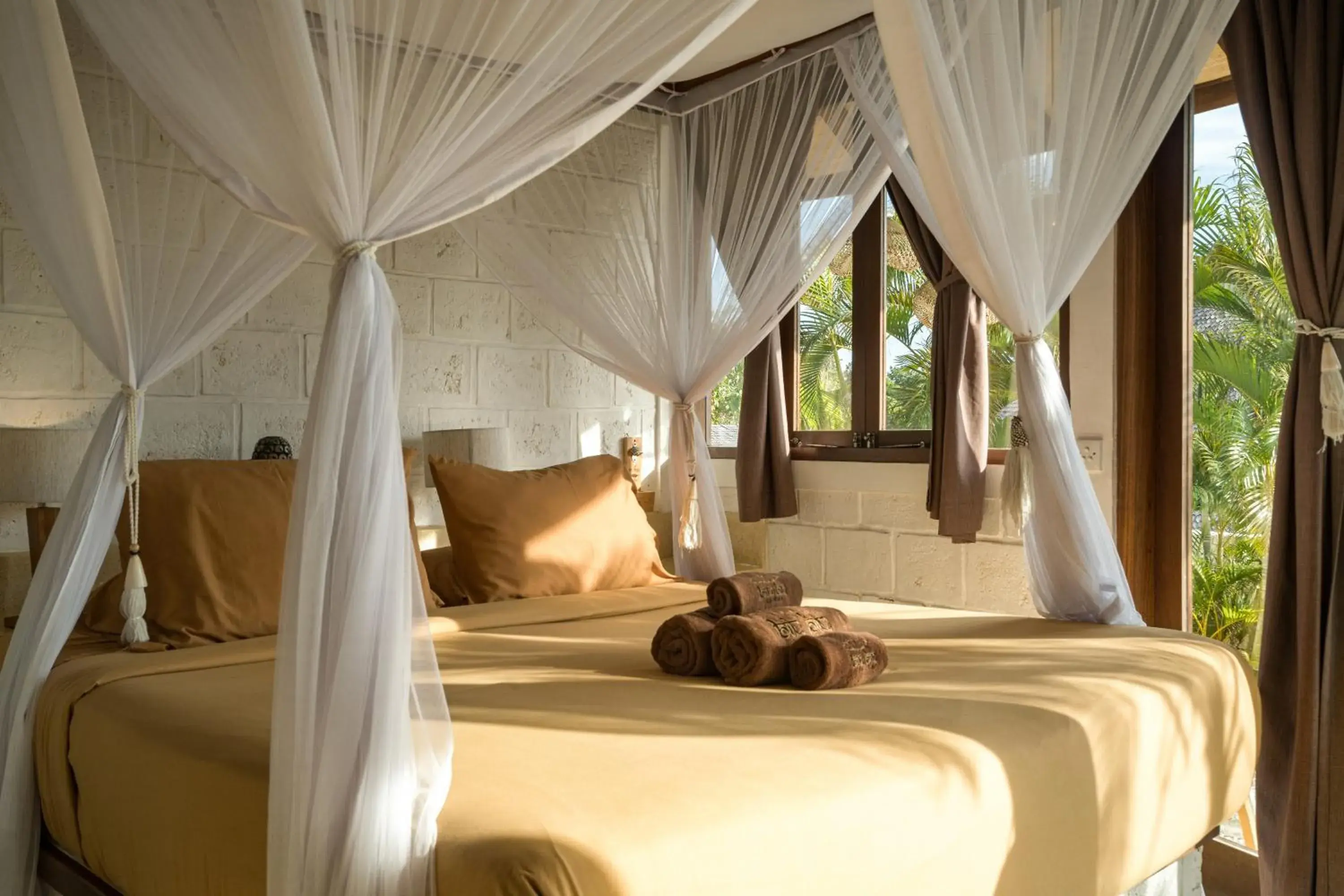 Family Room with Garden View in Biu Biu Resort Bali Family Room with Garden View in Biu Biu Resort Bali