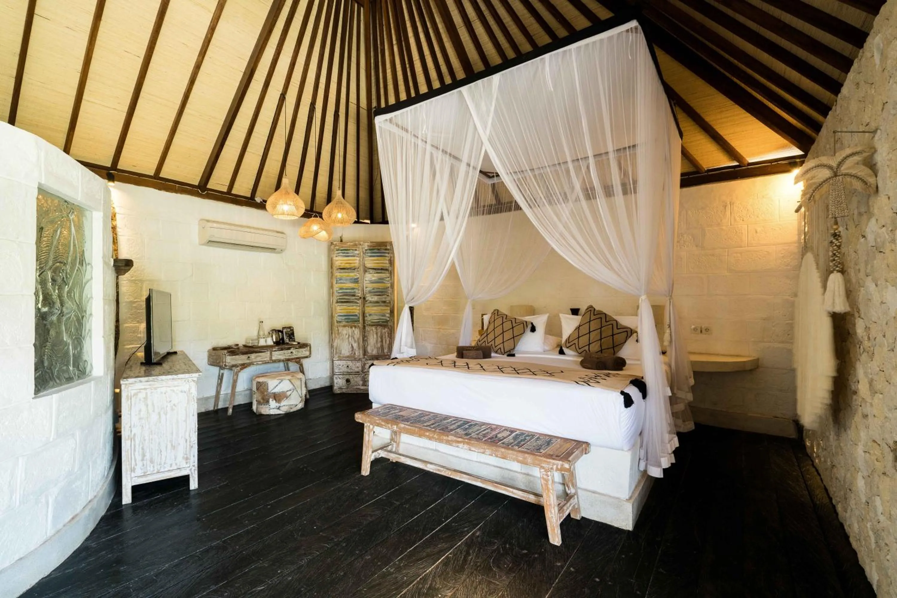 Bedroom, Bed in Biu Biu Resort Bali