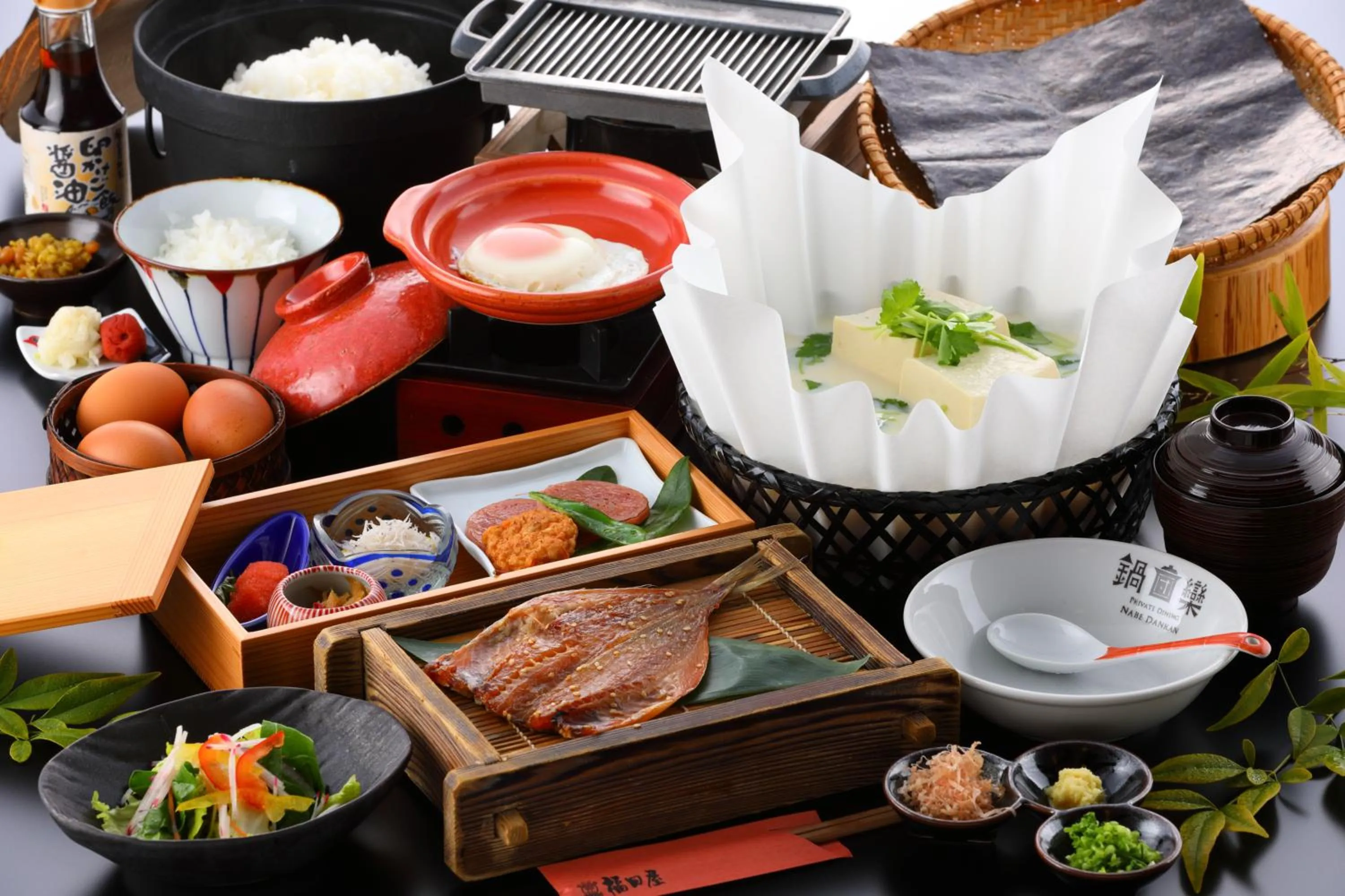 Breakfast in Unzen Fukudaya