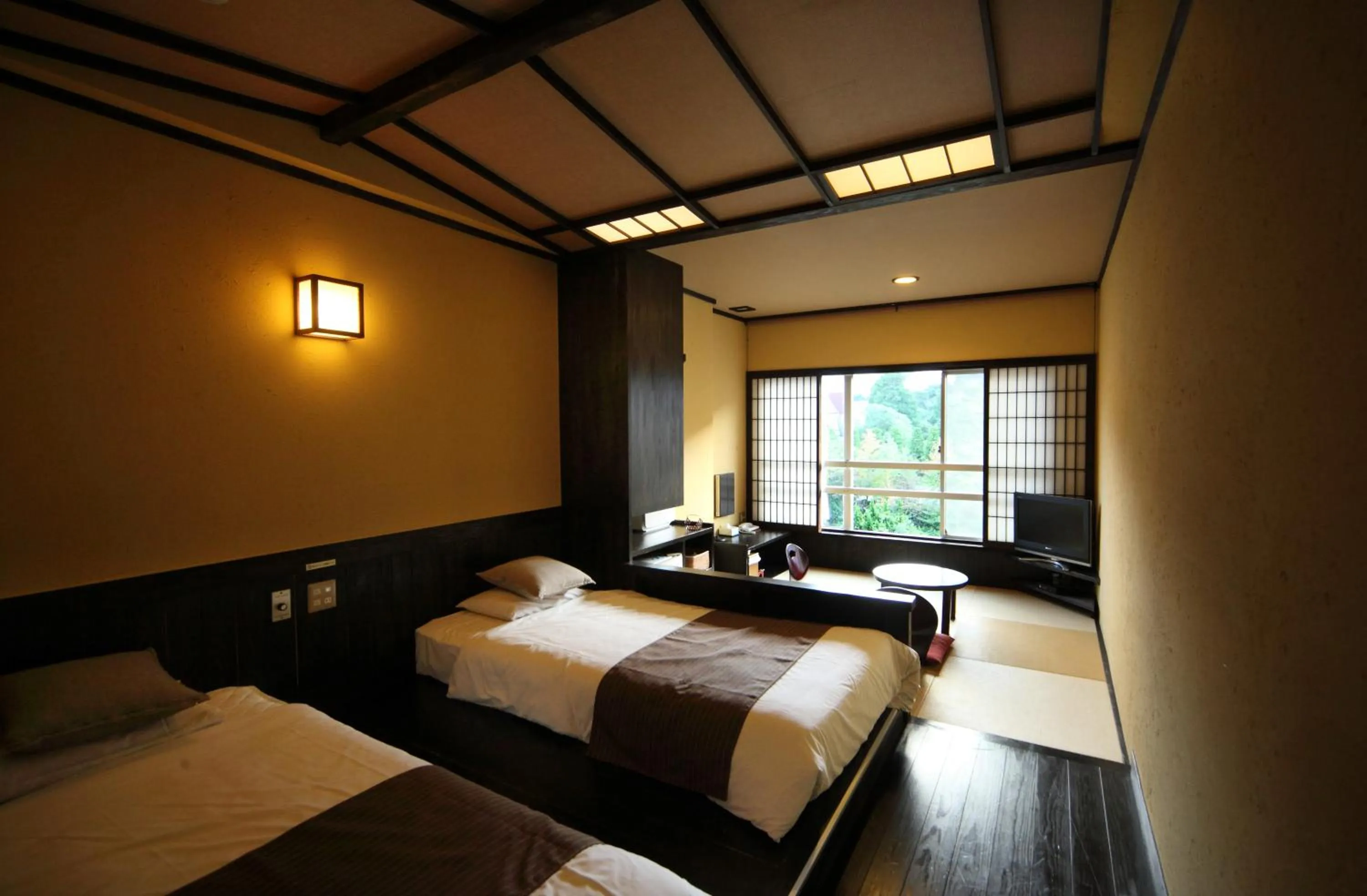 Bed in Unzen Fukudaya