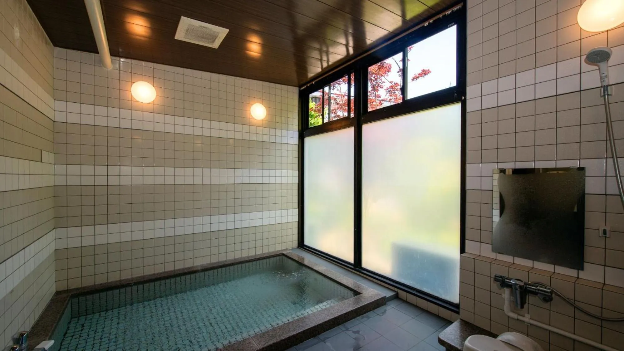 Hot Spring Bath in Ryokan Urashima