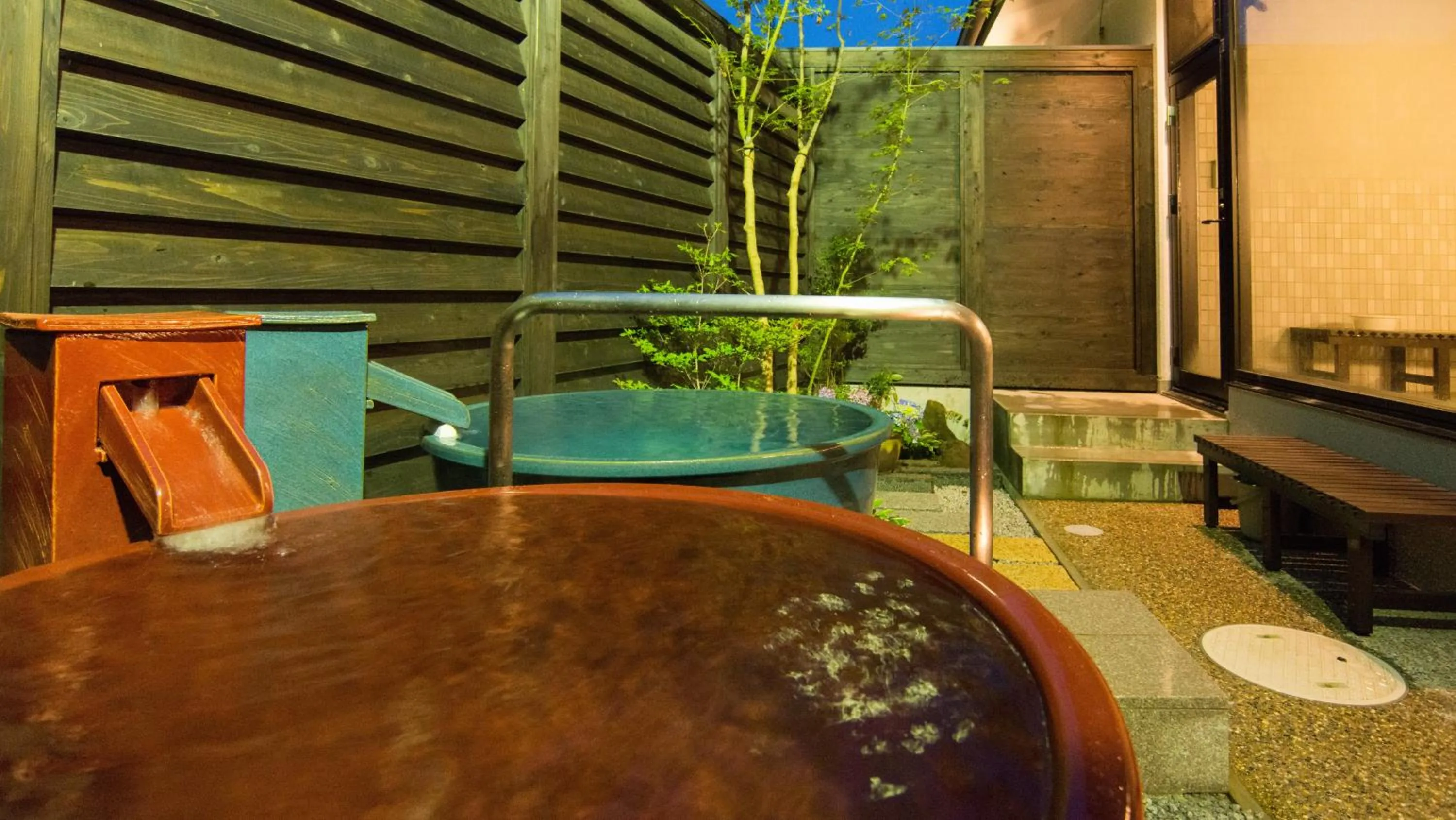 Hot Spring Bath in Ryokan Urashima