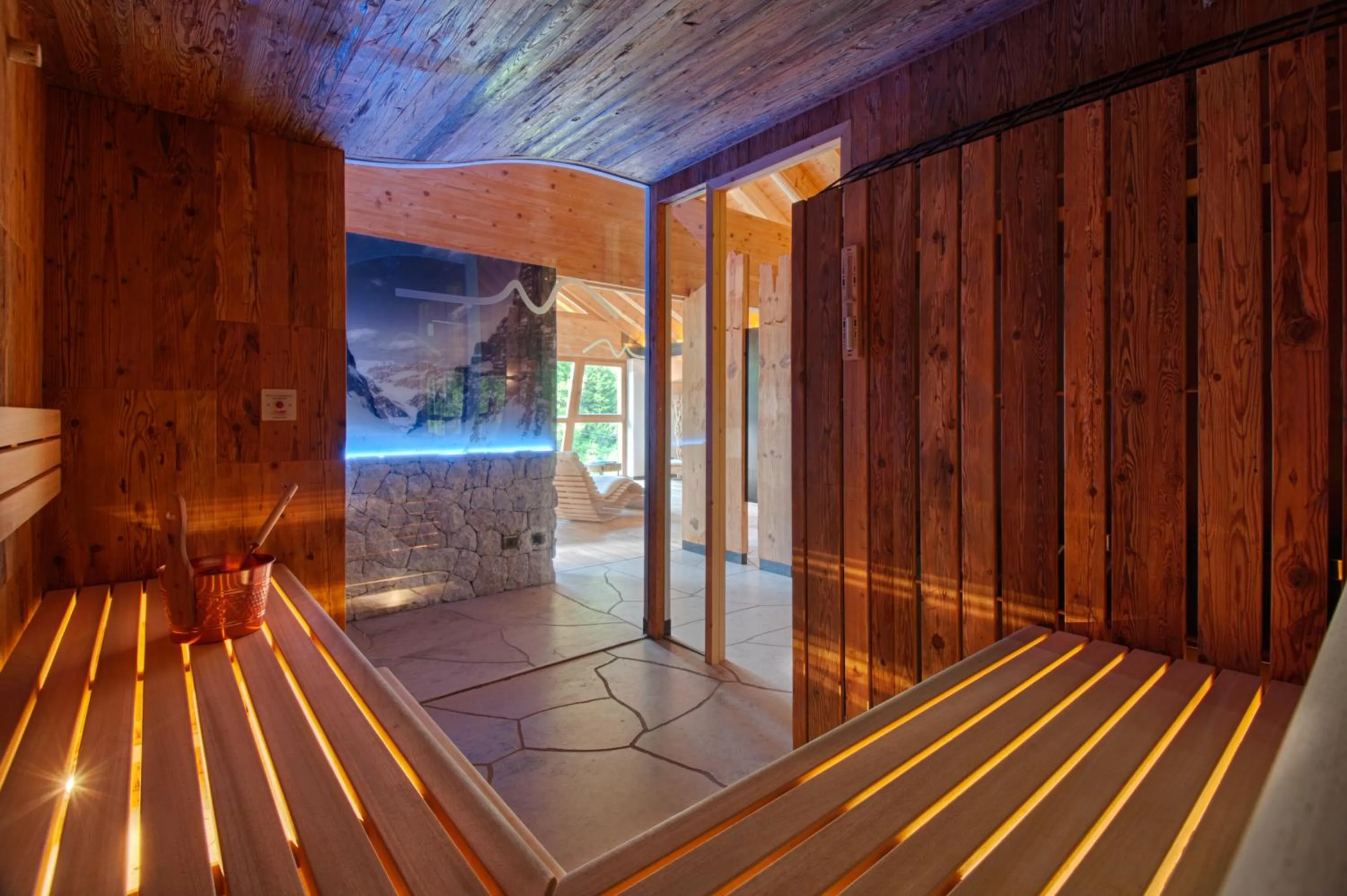 Sauna in Hotel Garni Elisir