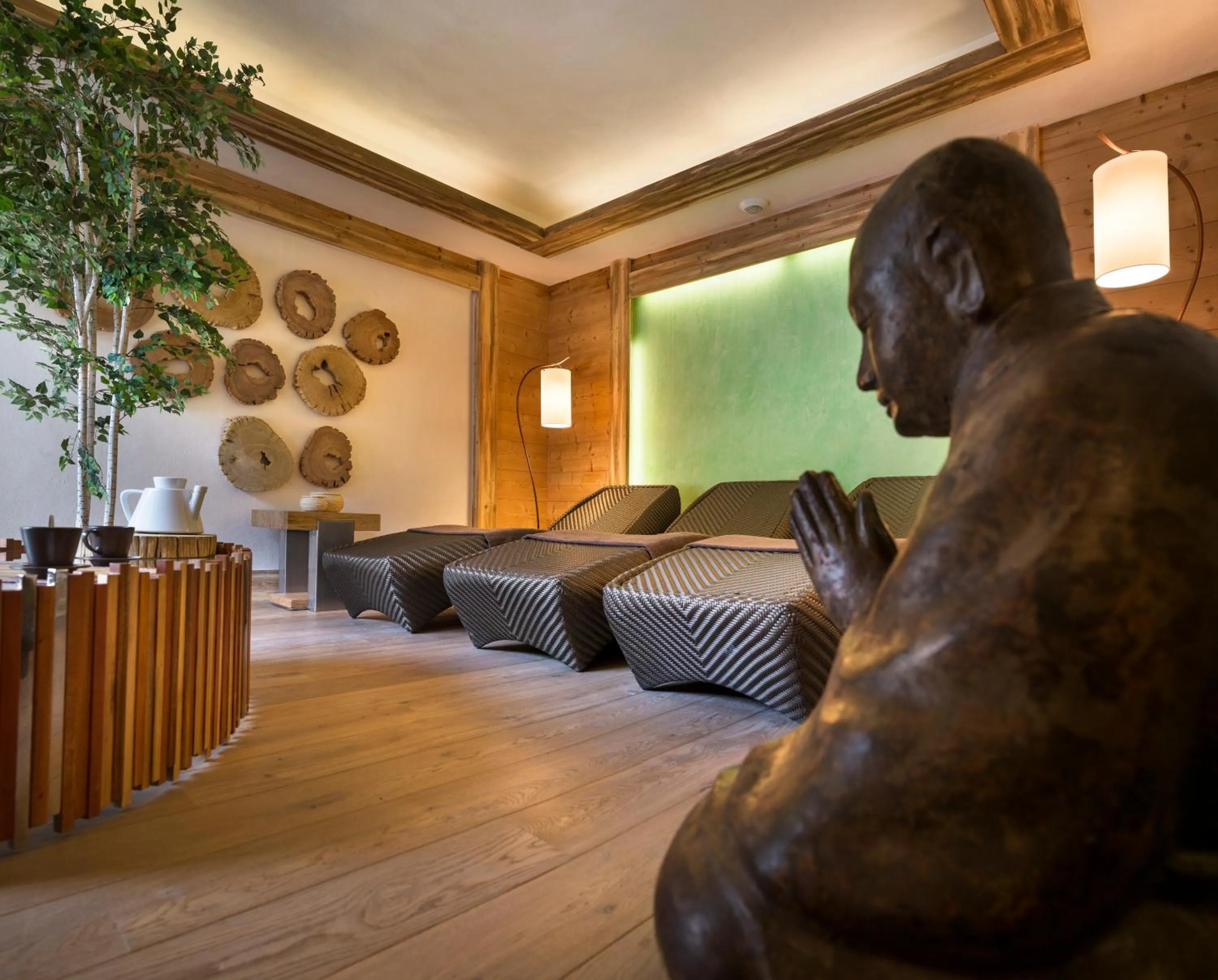 Spa and wellness centre/facilities in CGH Résidences & Spas Les Chalets d'Angèle