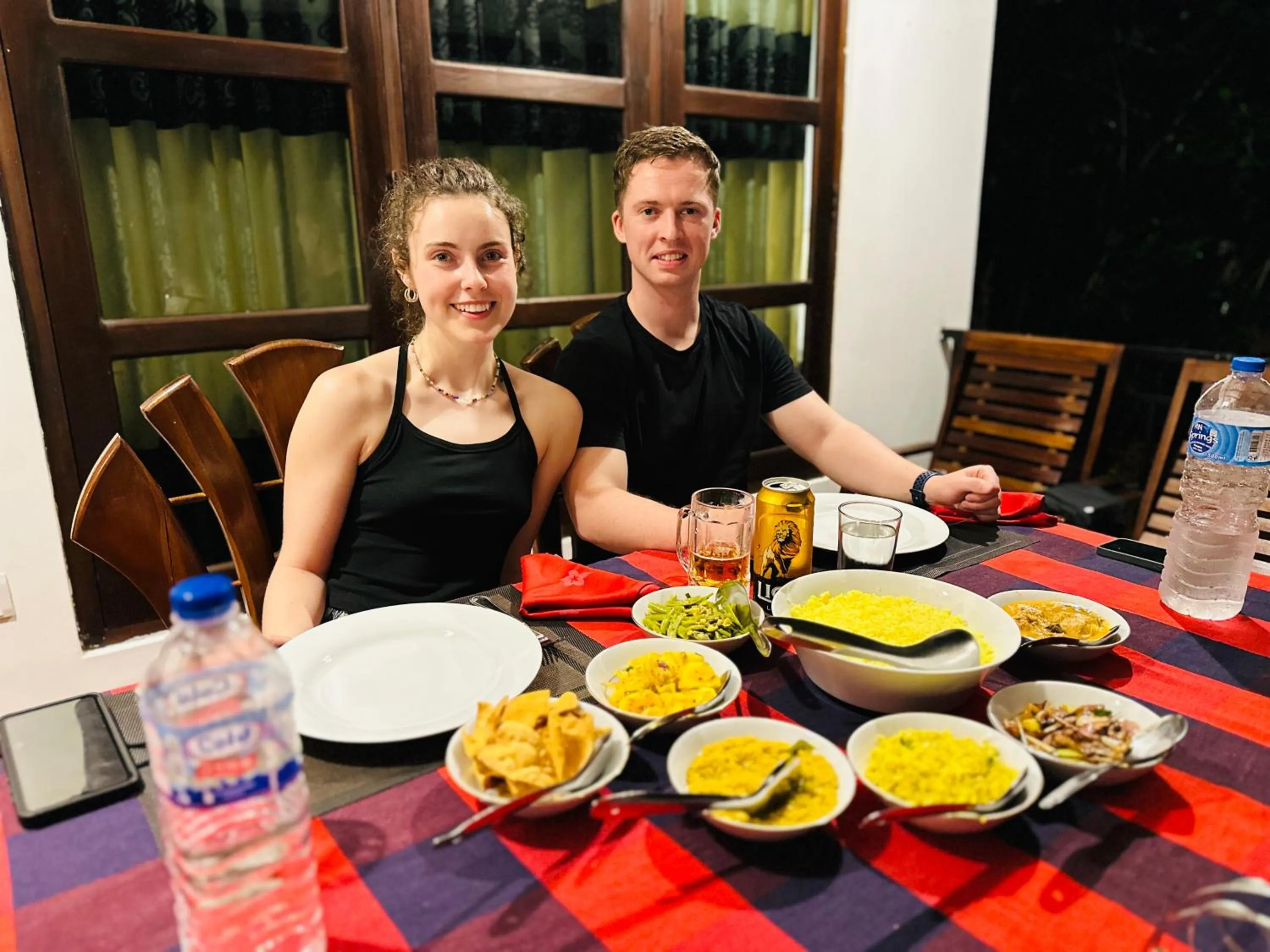 Dinner in Sigiri Hibiscus Villa