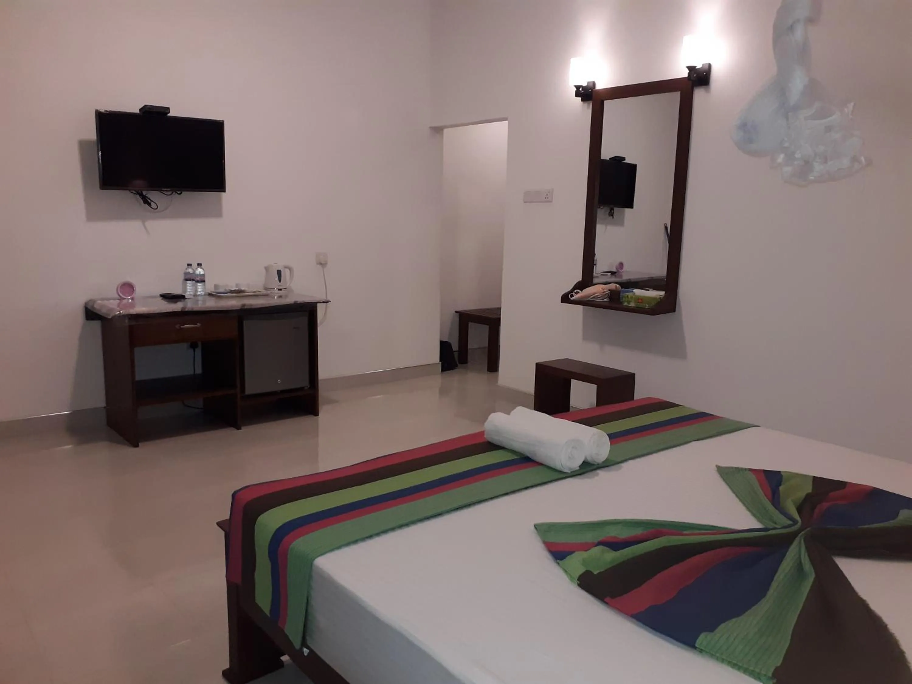 Bed in Sigiri Hibiscus Villa