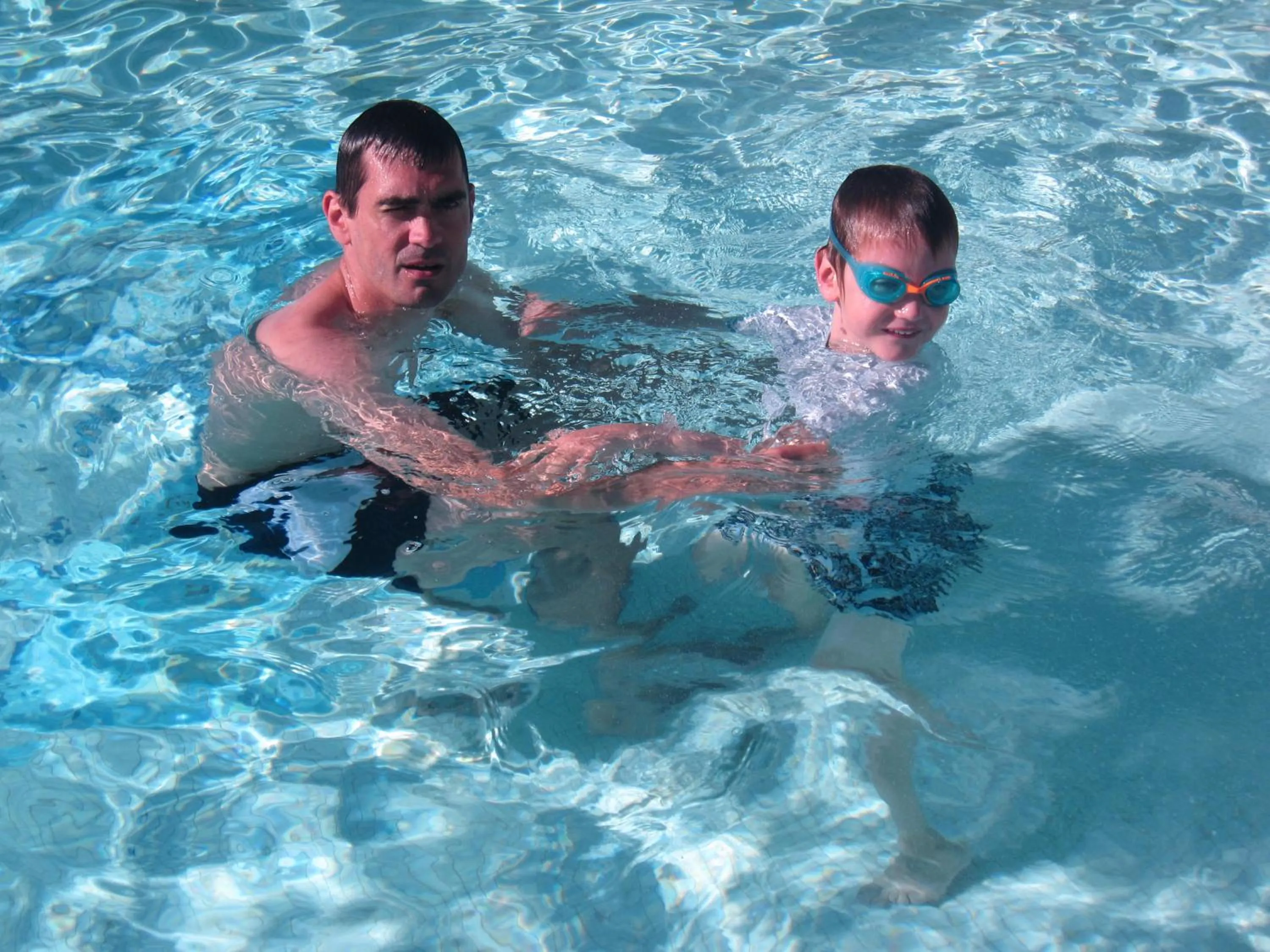 Swimming pool in Domaine du Planas AILHON ARDECHE