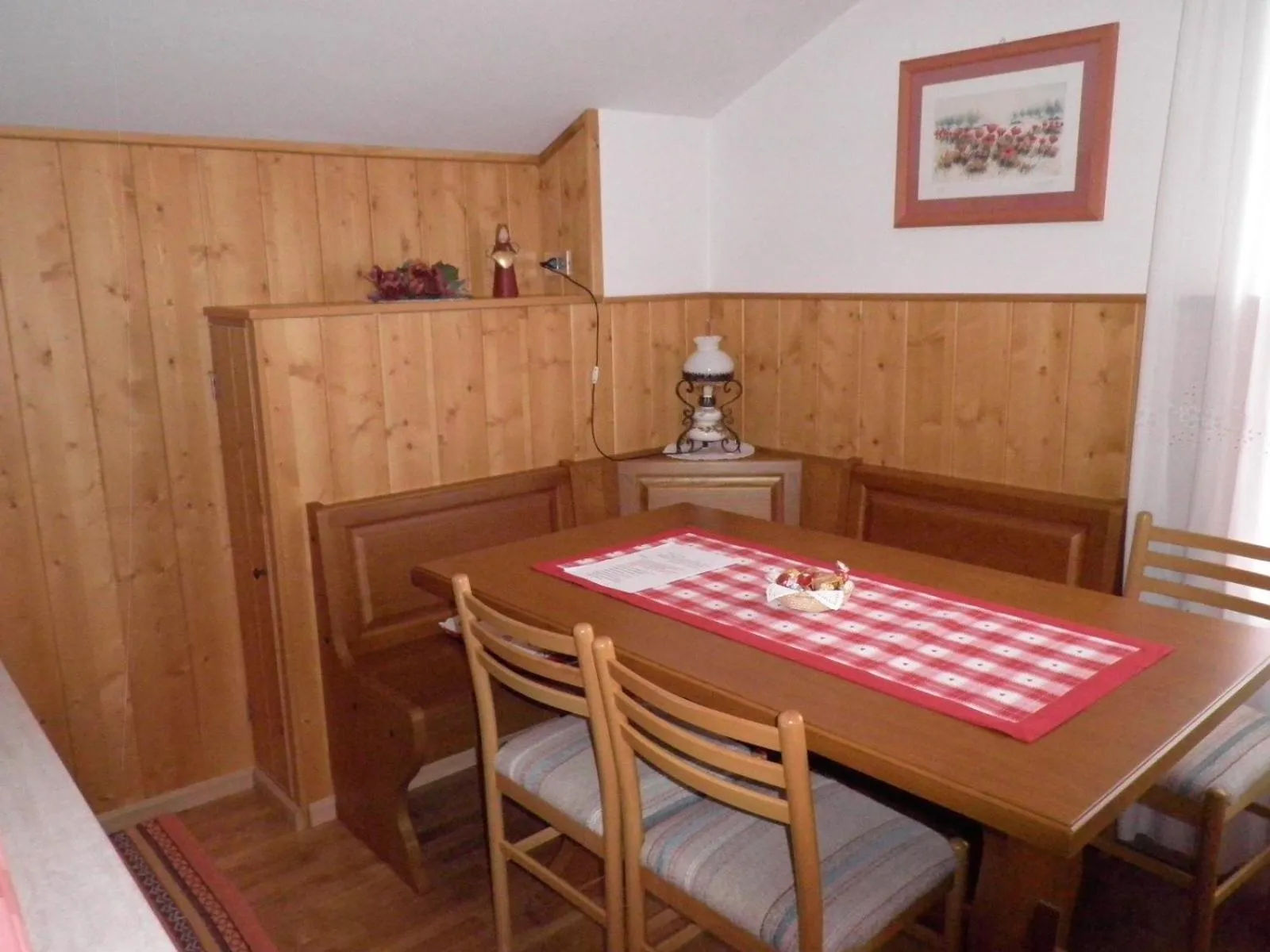 Dining area in Appartamenti Nigritella