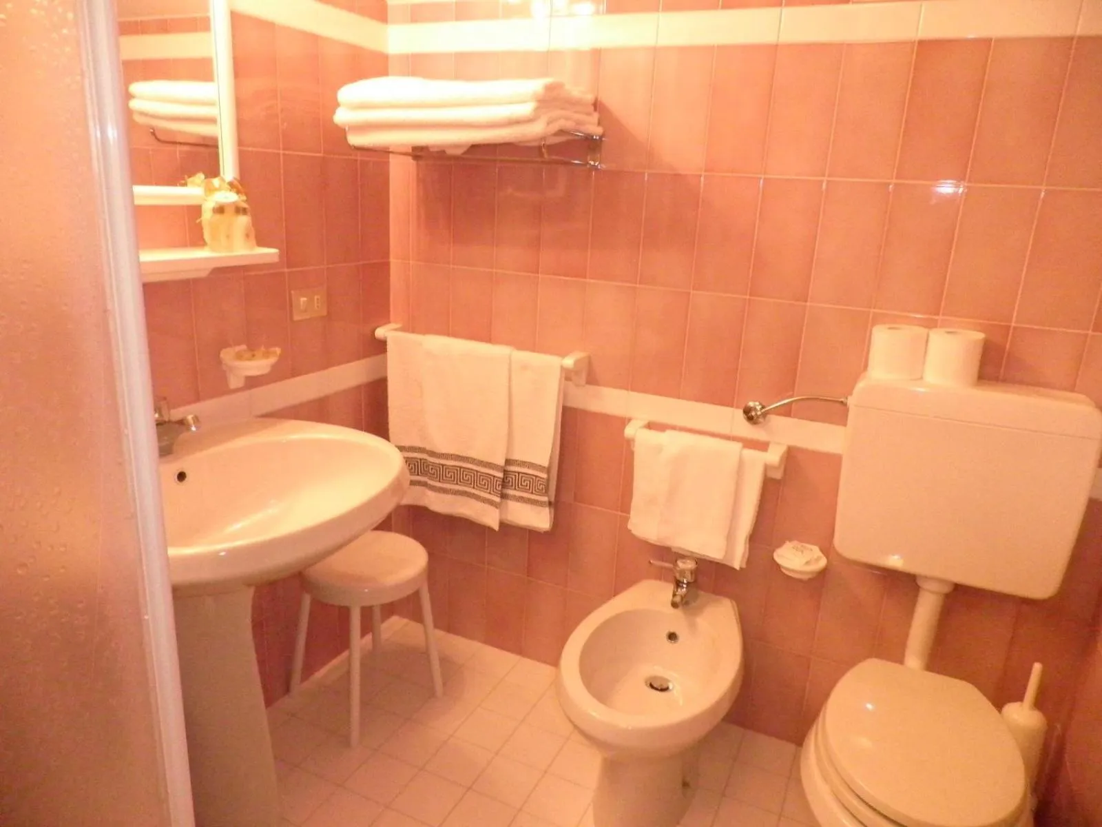 Bathroom in Appartamenti Nigritella