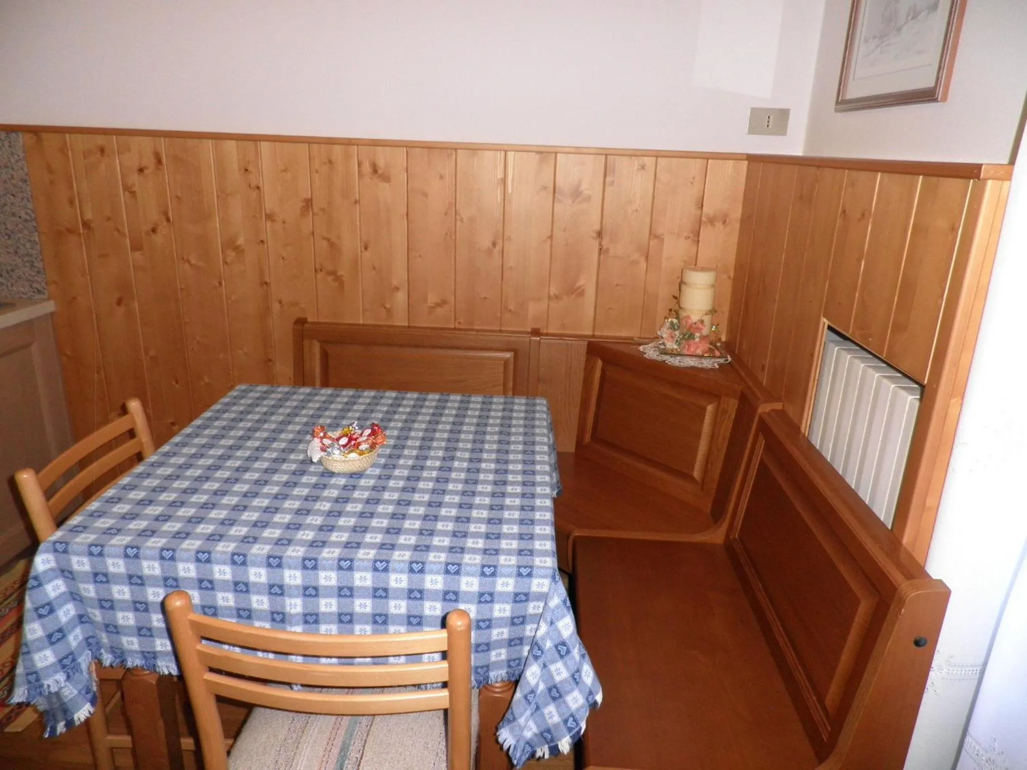 Dining area in Appartamenti Nigritella
