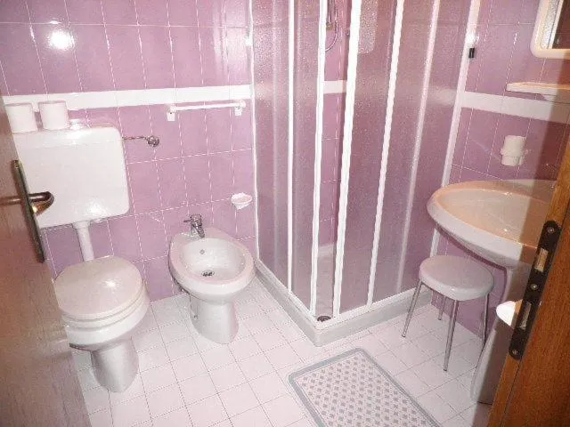 Bathroom in Appartamenti Nigritella