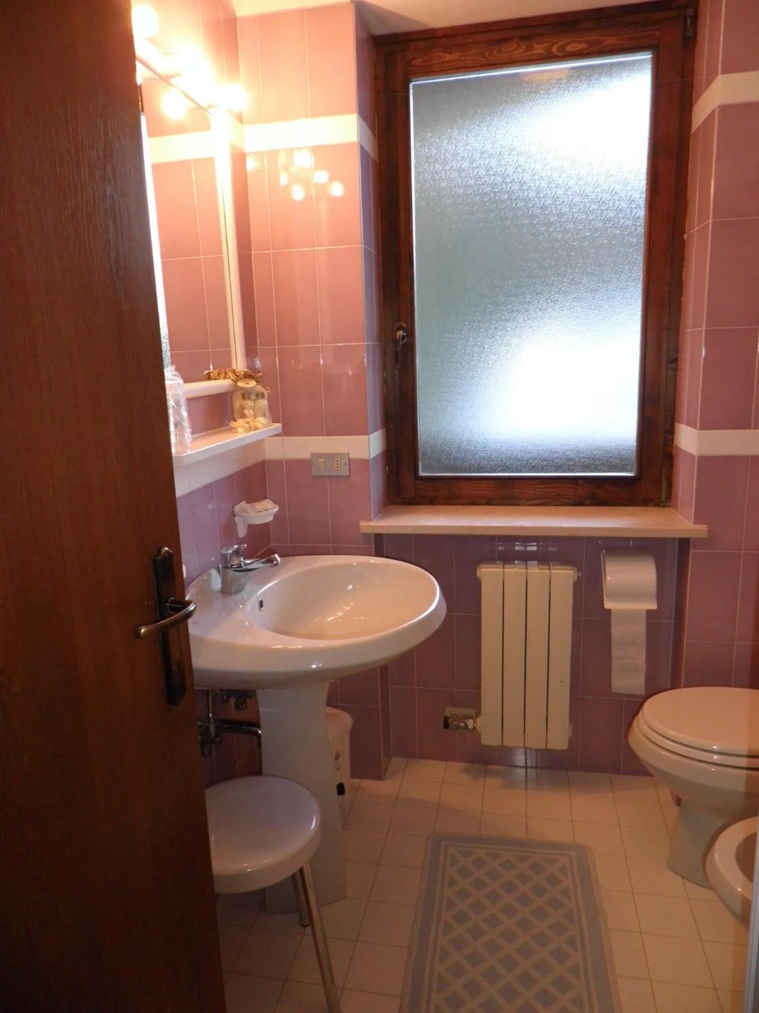 Bathroom in Appartamenti Nigritella