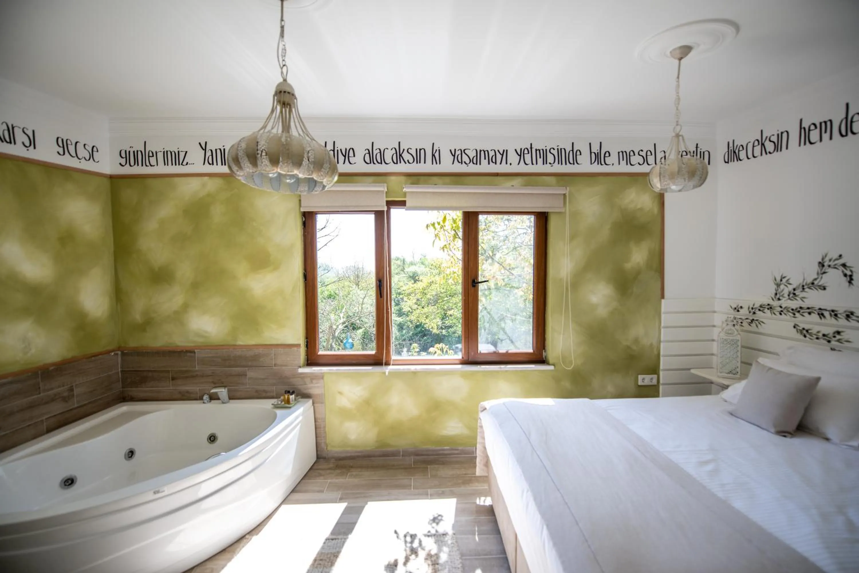 Bed in Beyaz Ev Agva - Adult only +15