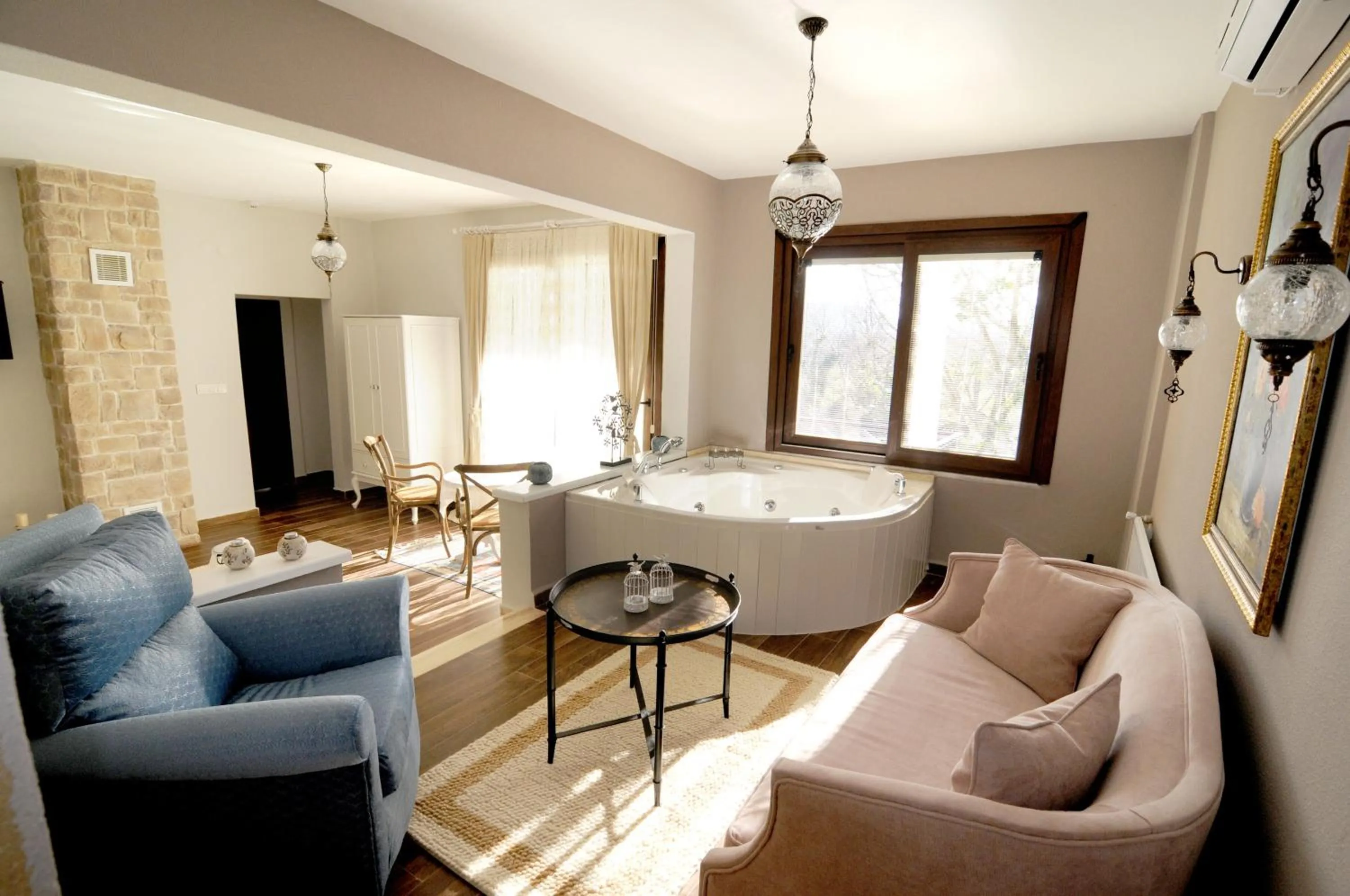 Seating area in Beyaz Ev Agva - Adult only +15