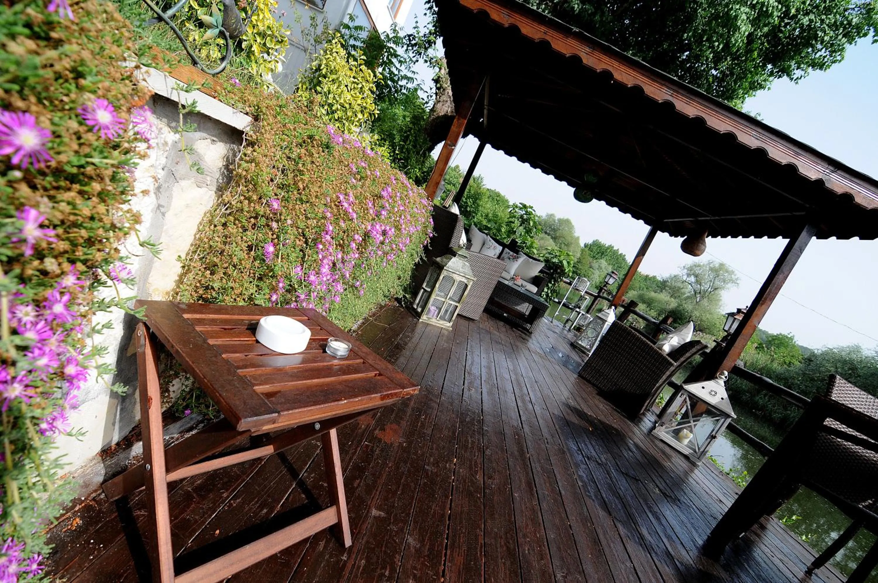 Garden in Beyaz Ev Agva - Adult only +15