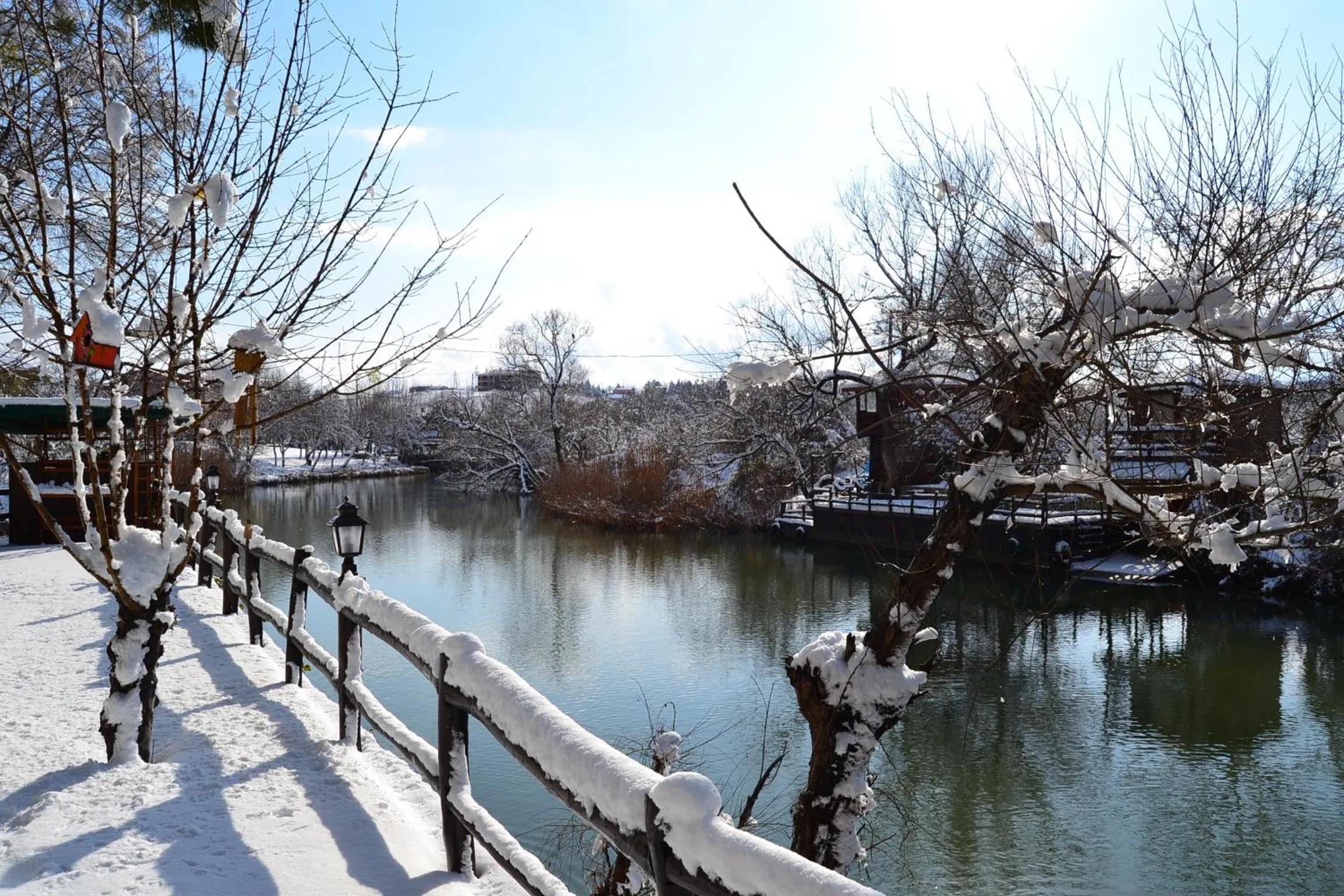 Winter in Beyaz Ev Agva - Adult only +15