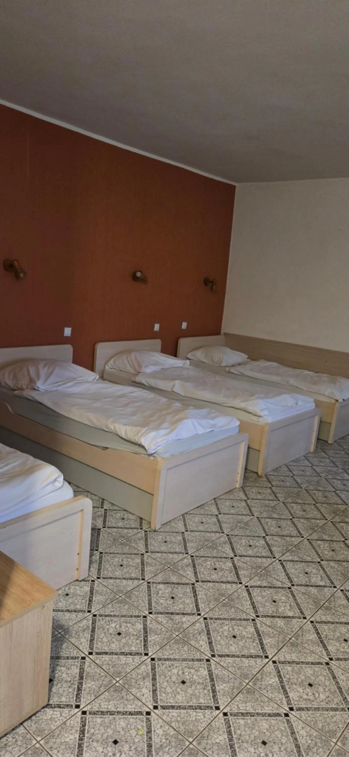 Bed in Hotel Wysoka Brama