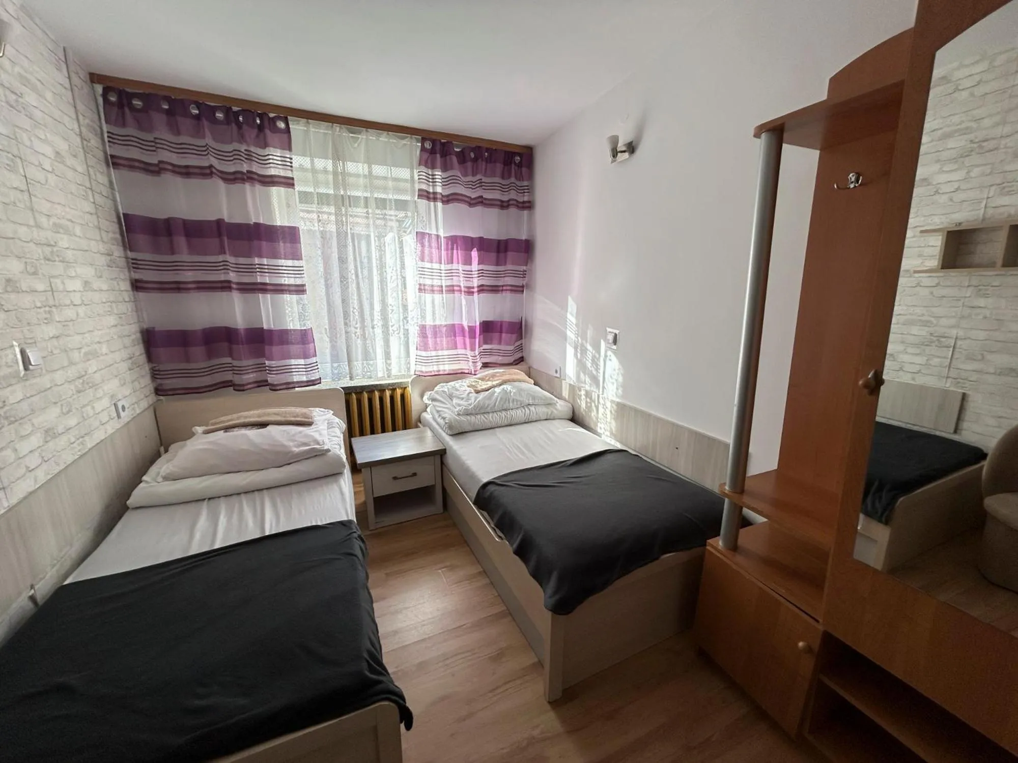 Bed in Hotel Wysoka Brama