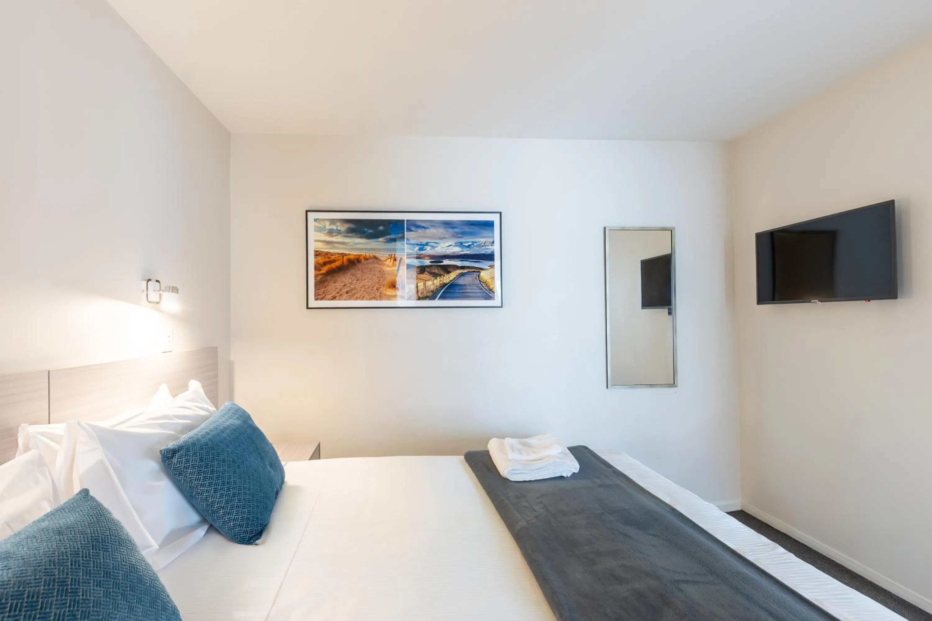 Bed in Quest Cathedral Junction Serviced Apartments