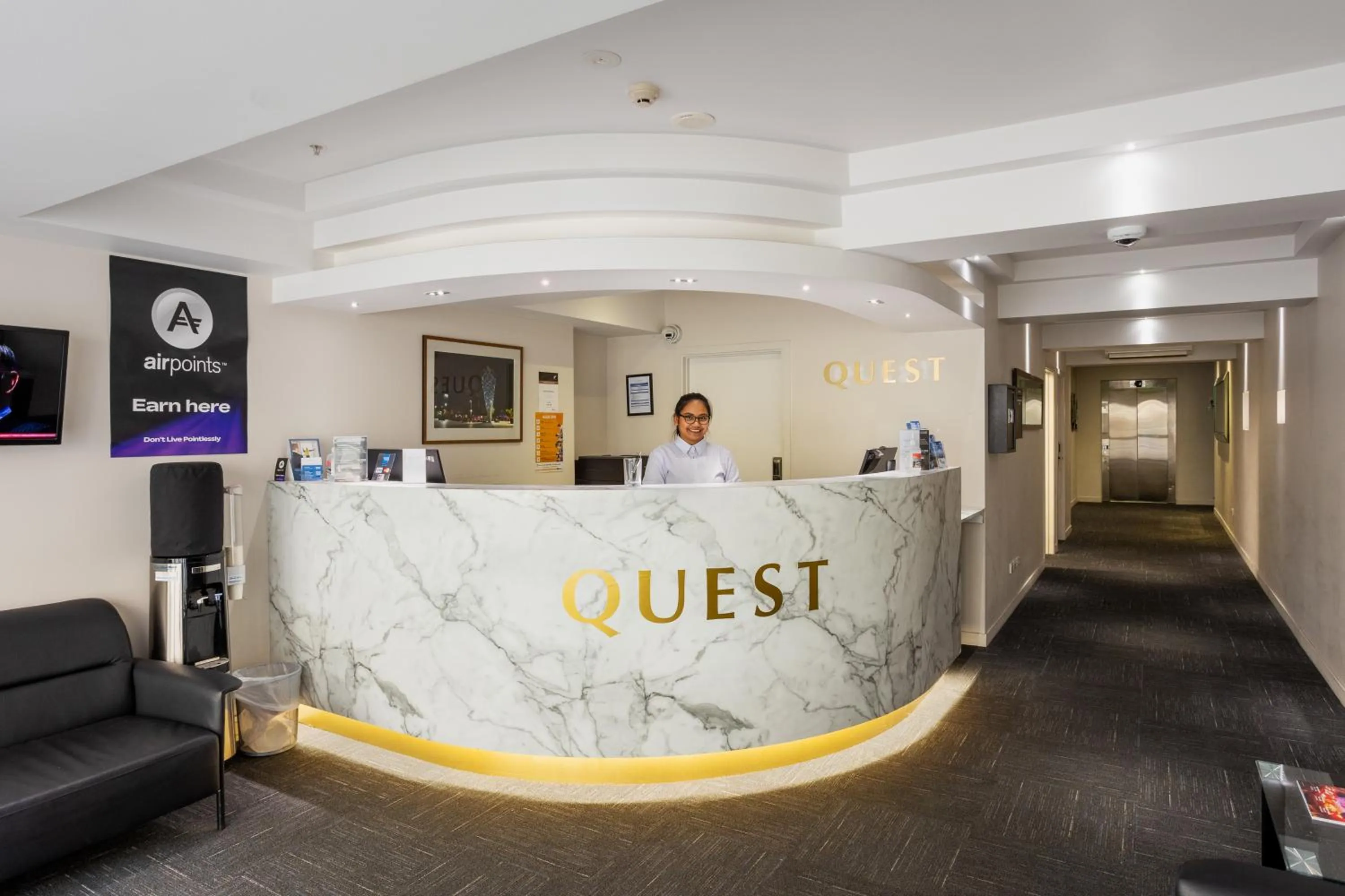 Lobby or reception in Quest Cathedral Junction Serviced Apartments
