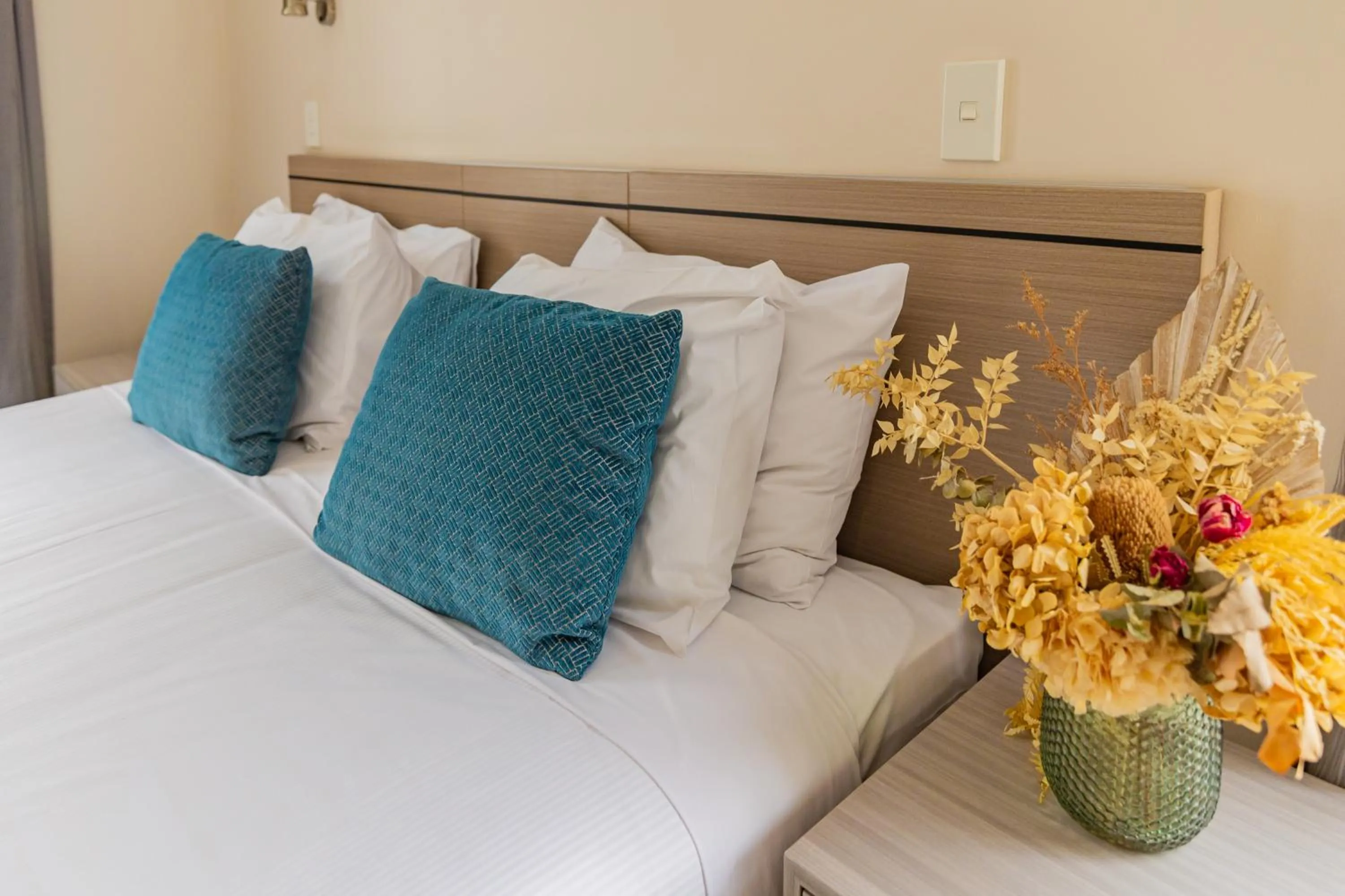 Bed in Quest Cathedral Junction Serviced Apartments