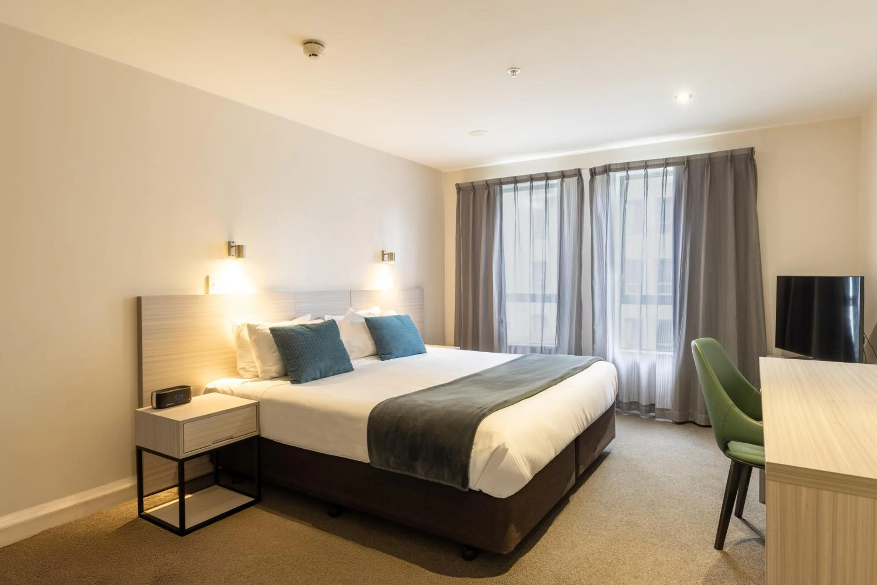 Bed in Quest Cathedral Junction Serviced Apartments