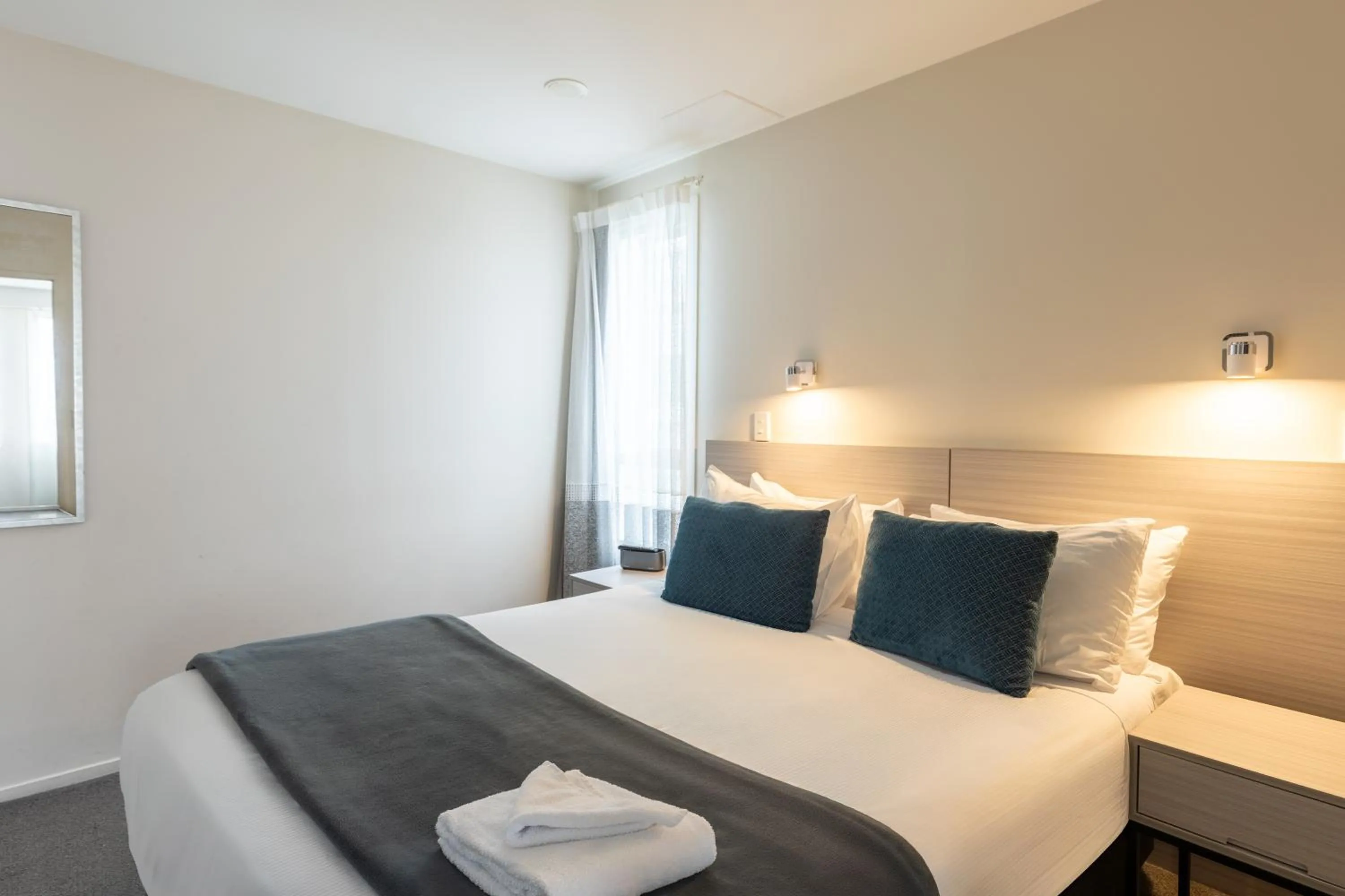 Bed in Quest Cathedral Junction Serviced Apartments