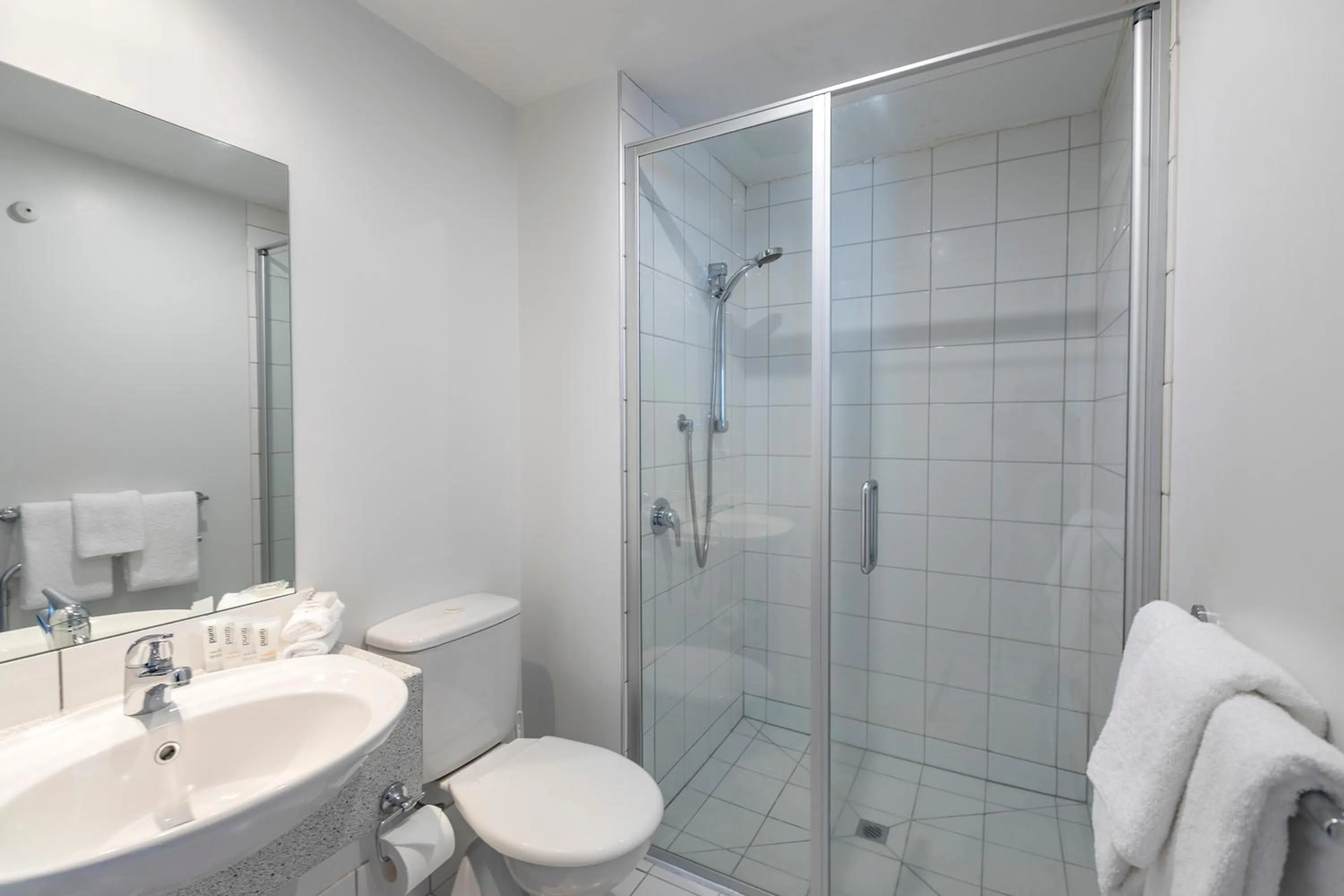 Bathroom in Quest Cathedral Junction Serviced Apartments