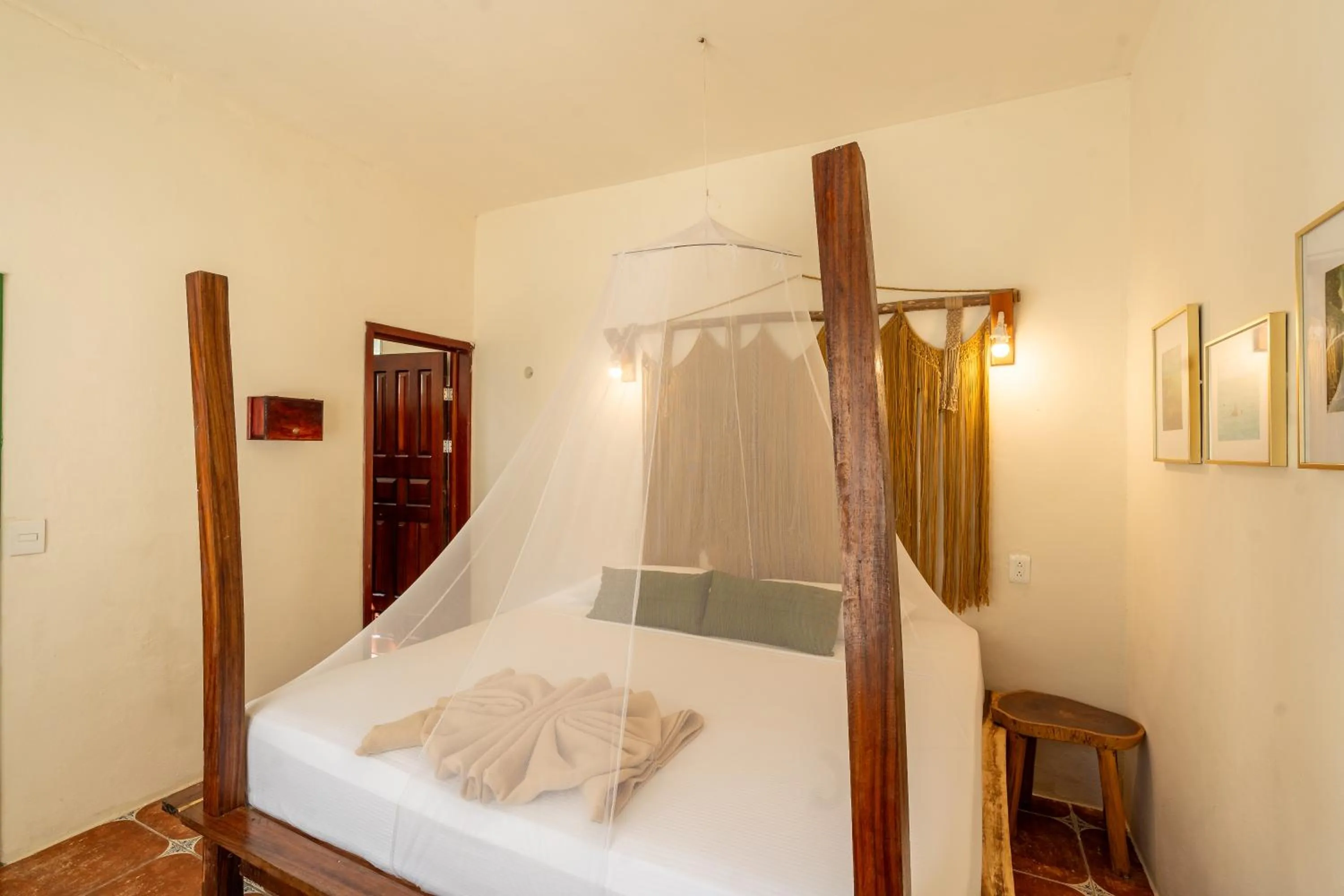 Bed in Hotel Cielo y Selva