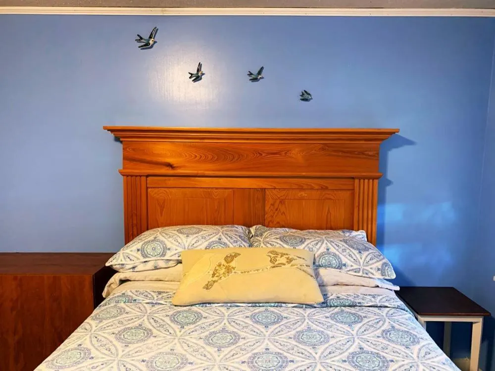 Bed in Blue Moon Guest House