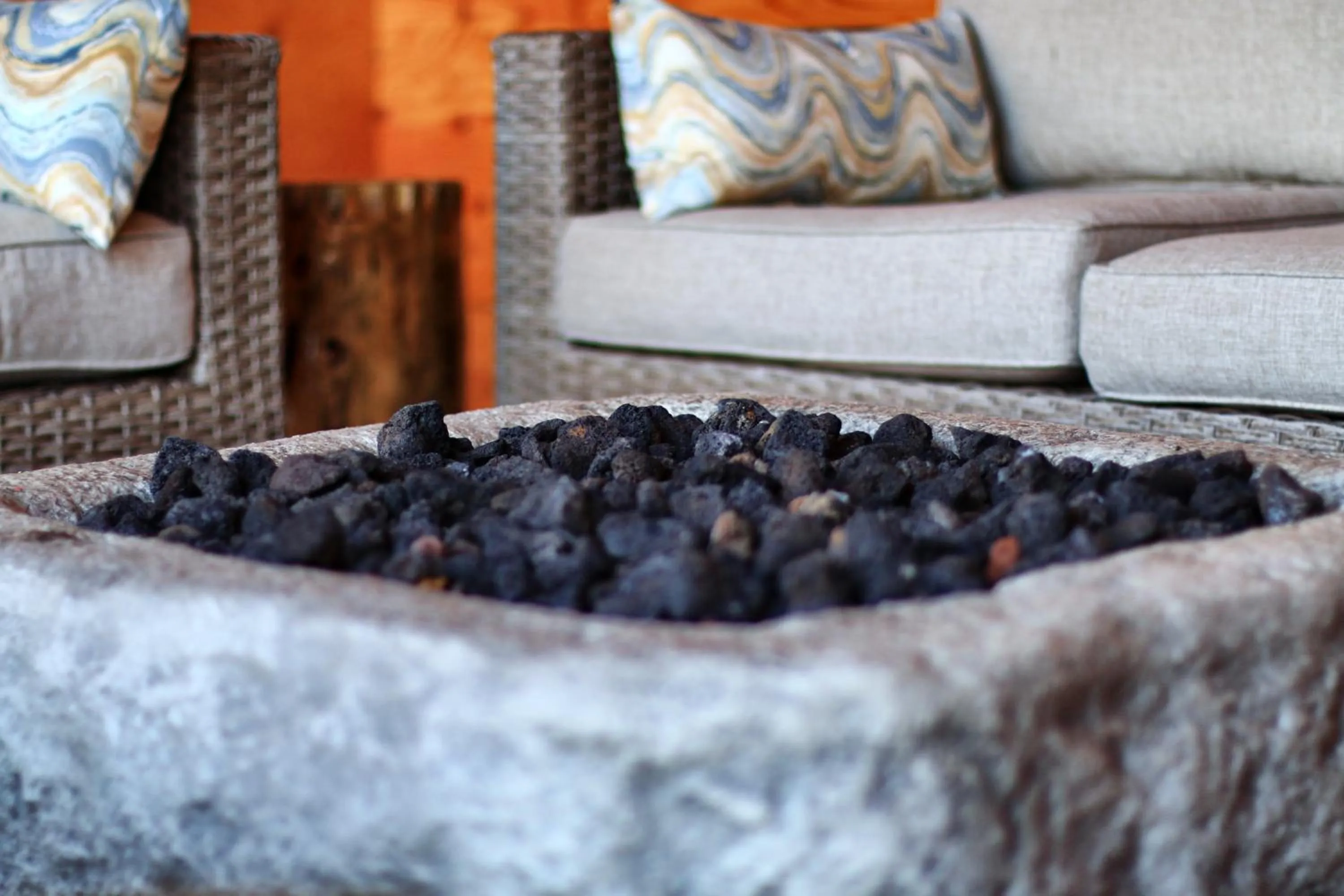 Patio in Red Cariboo Apartments