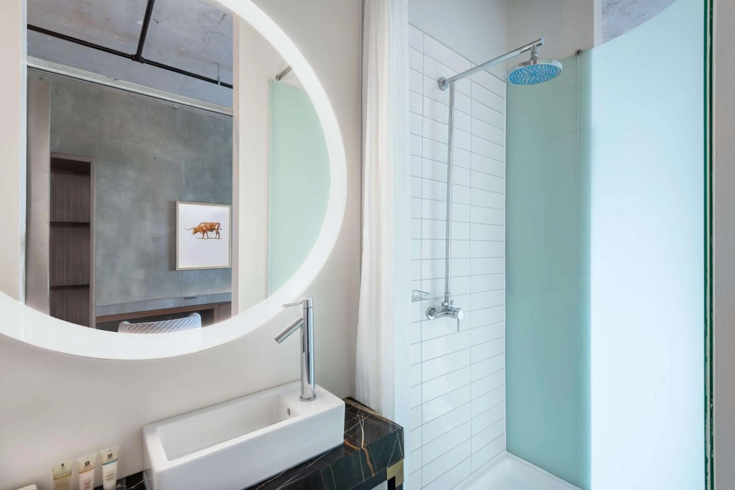 Shower in NYLO Las Colinas Hotel, Tapestry Collection by Hilton