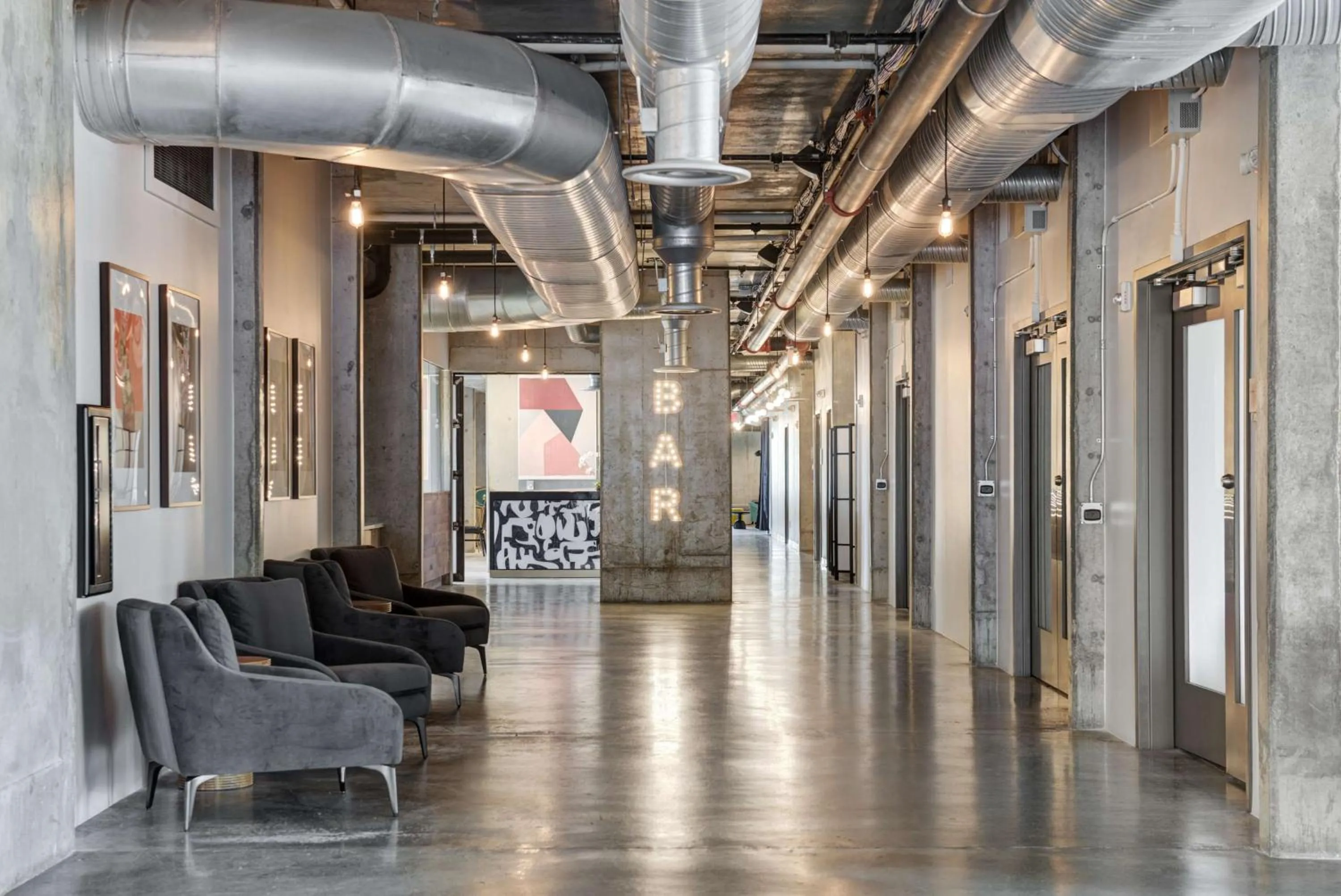 Lobby or reception in NYLO Las Colinas Hotel, Tapestry Collection by Hilton