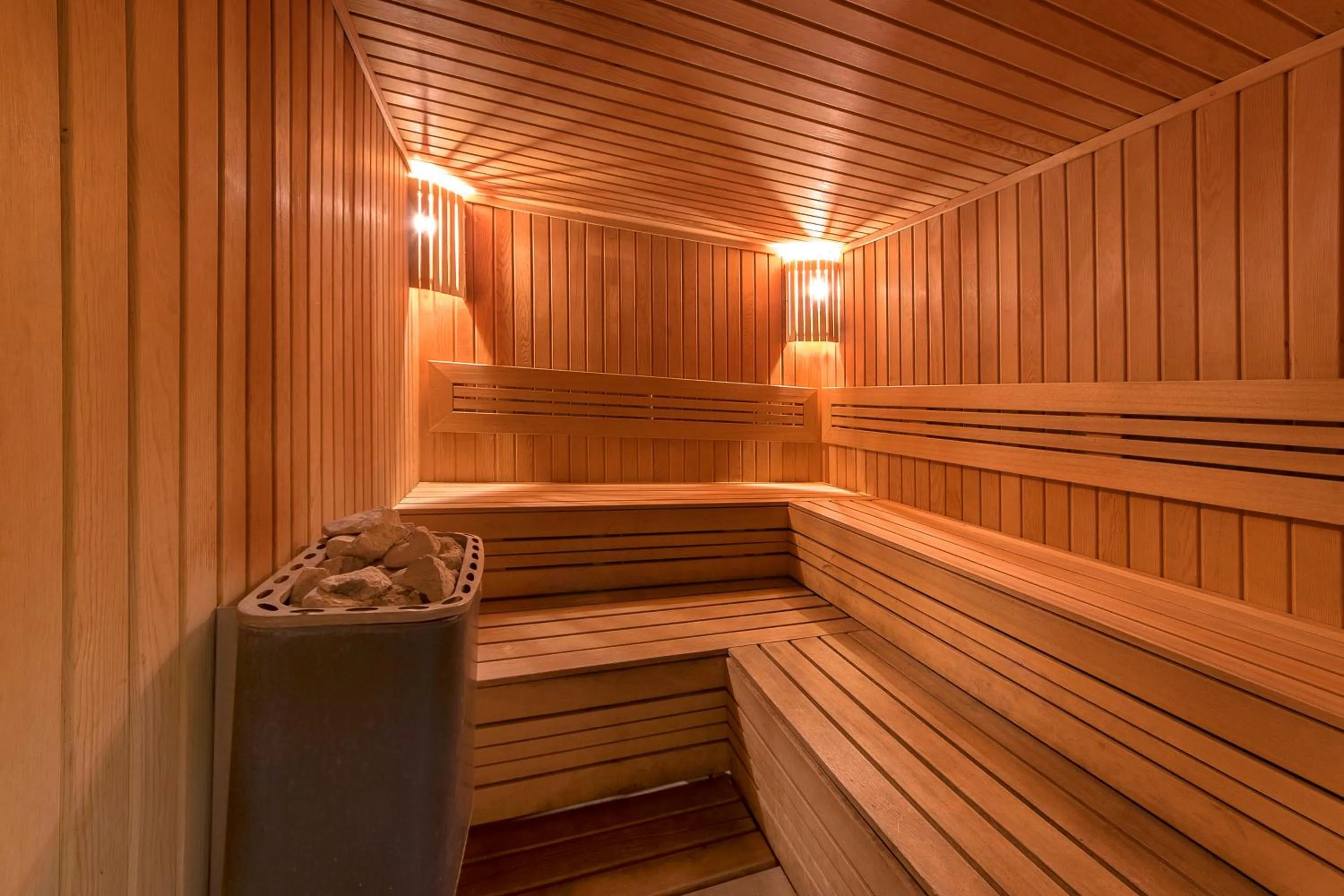 Sauna in Hotel Grand Swiss