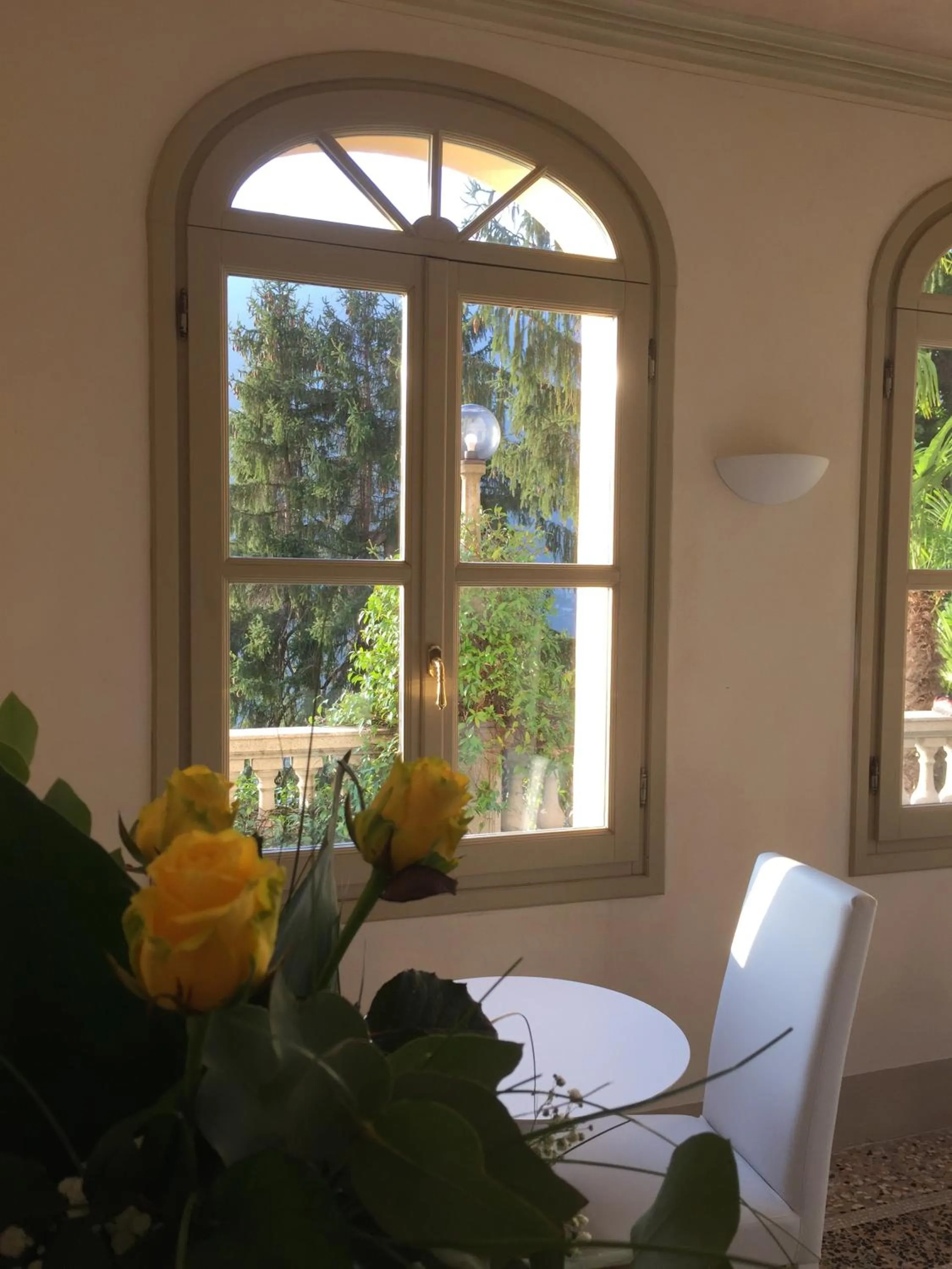 Garden view in B&B Villa Costanza